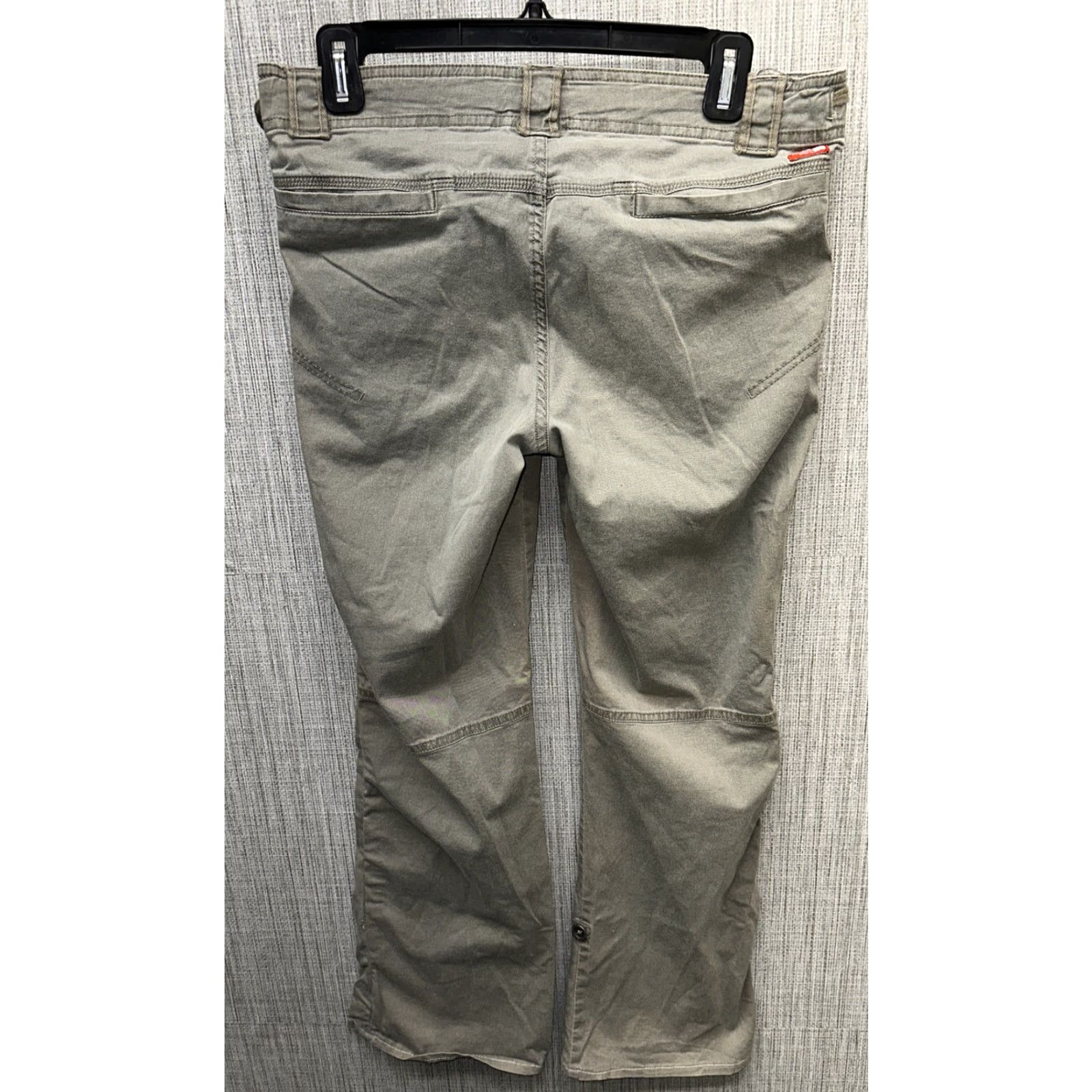 The North Face The North Face Womens Green Cotton Zip Fly Casual Pants Size 6 Size 28" / US 6 / IT 42 - 4 Thumbnail