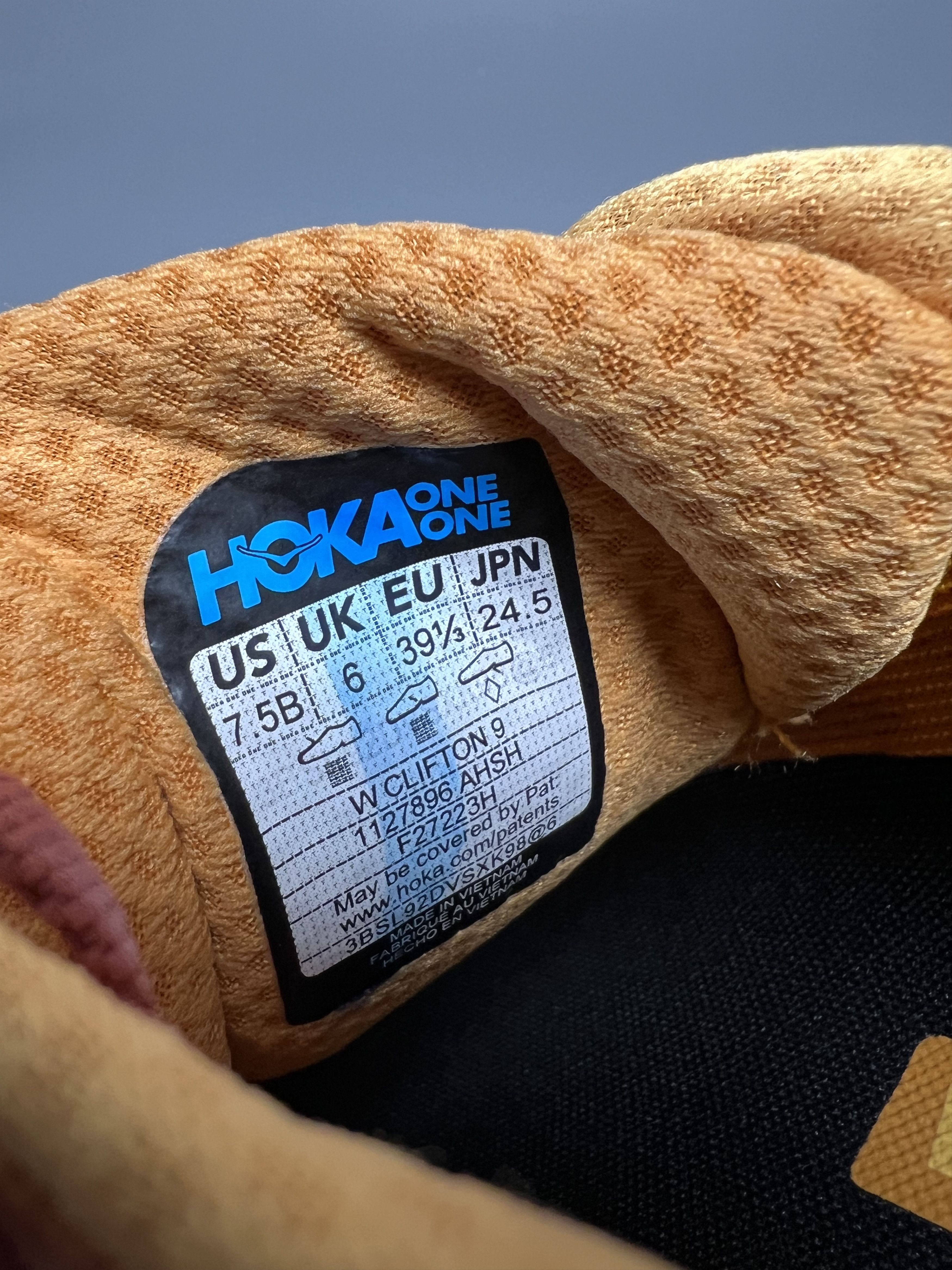 Hoka 7.5B Hoka One One Clifton 9 Running Shoes Walking Gym Size US 7.5 / IT 37.5 - 10 Thumbnail