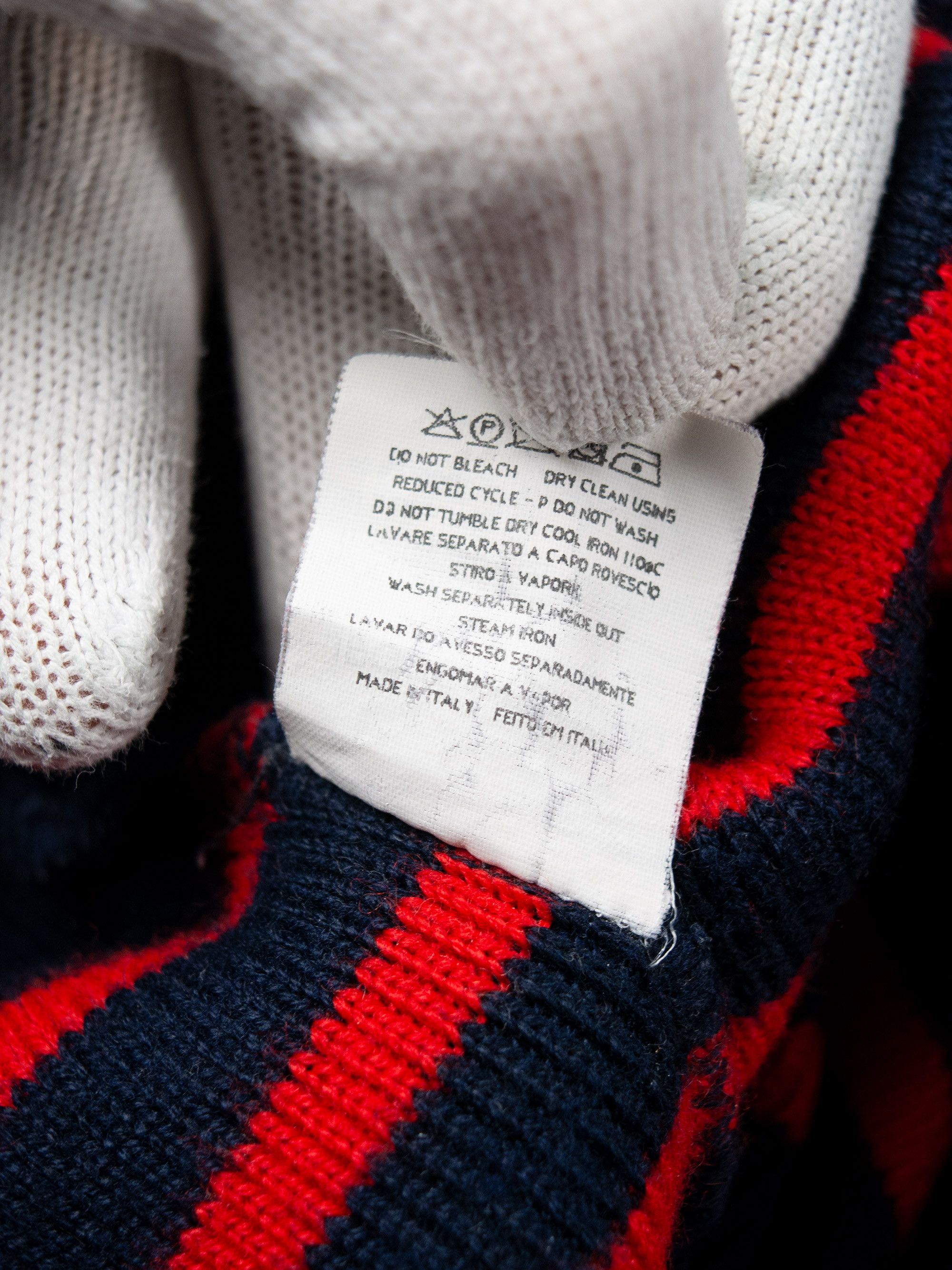 Jean Paul Gaultier JPG.Jean's - (vintage) - striped knit turtleneck Size US XL / EU 56 / 4 - 10 Thumbnail