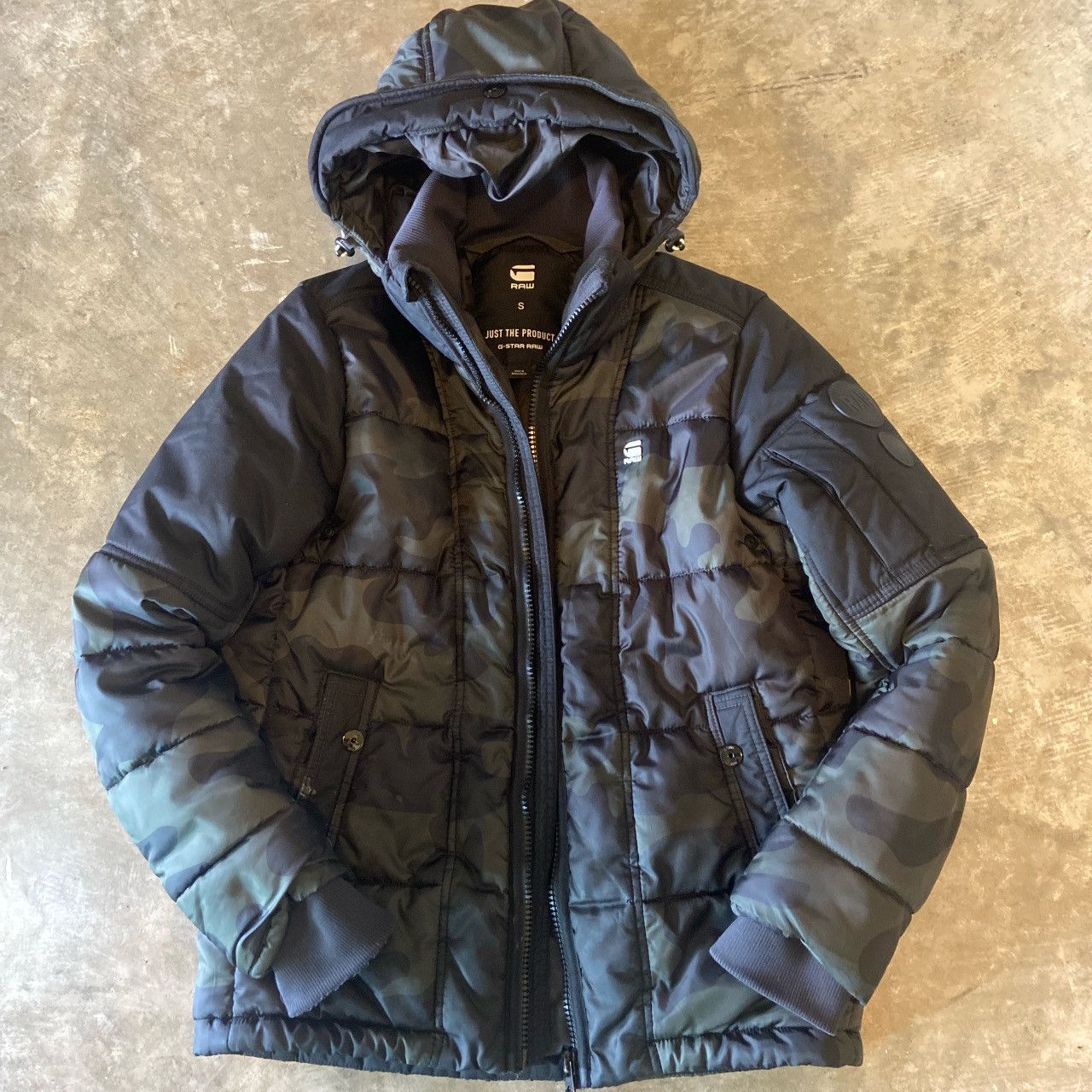 G-Star Camo gstar raw jacket Size US S / EU 44-46 / 1 - 1 Thumbnail