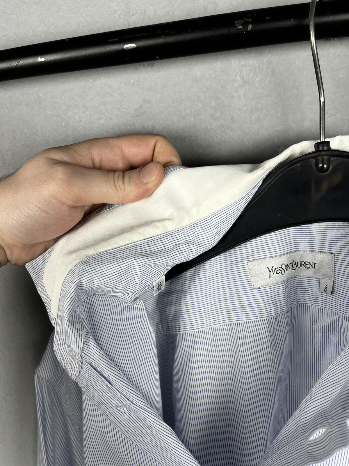 Saint Laurent Paris × Yves Saint Laurent Yves Saint Laurent Shirt Size US L / EU 52-54 / 3 - 11 Thumbnail