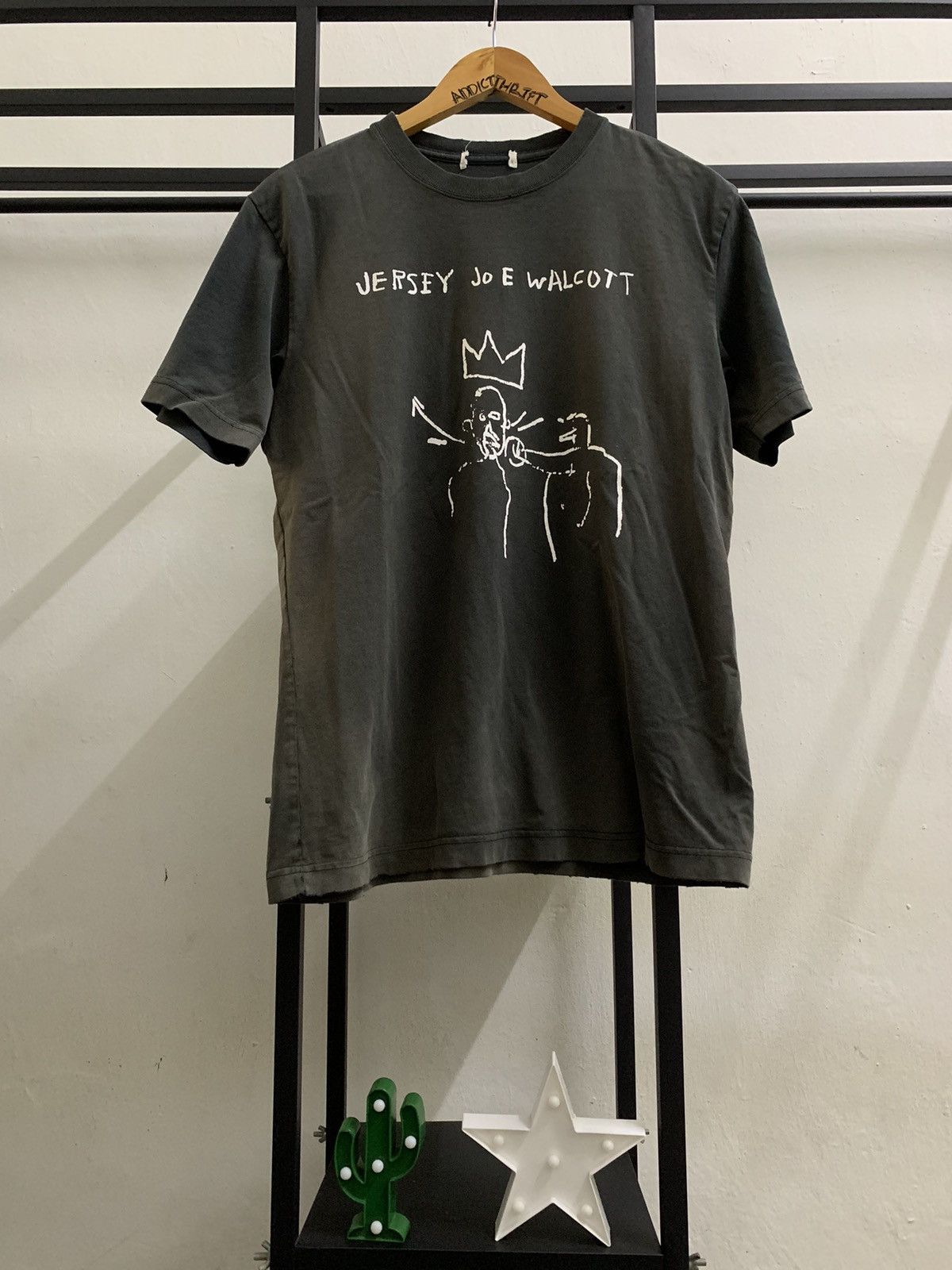 Designer × Jean-Michel Basquiat × Vintage 🔥HOT🔥 VINTAGE DISTRESSED JEAN MICHAEL BASQUIAT Size US M / EU 48-50 / 2 - 1 Thumbnail