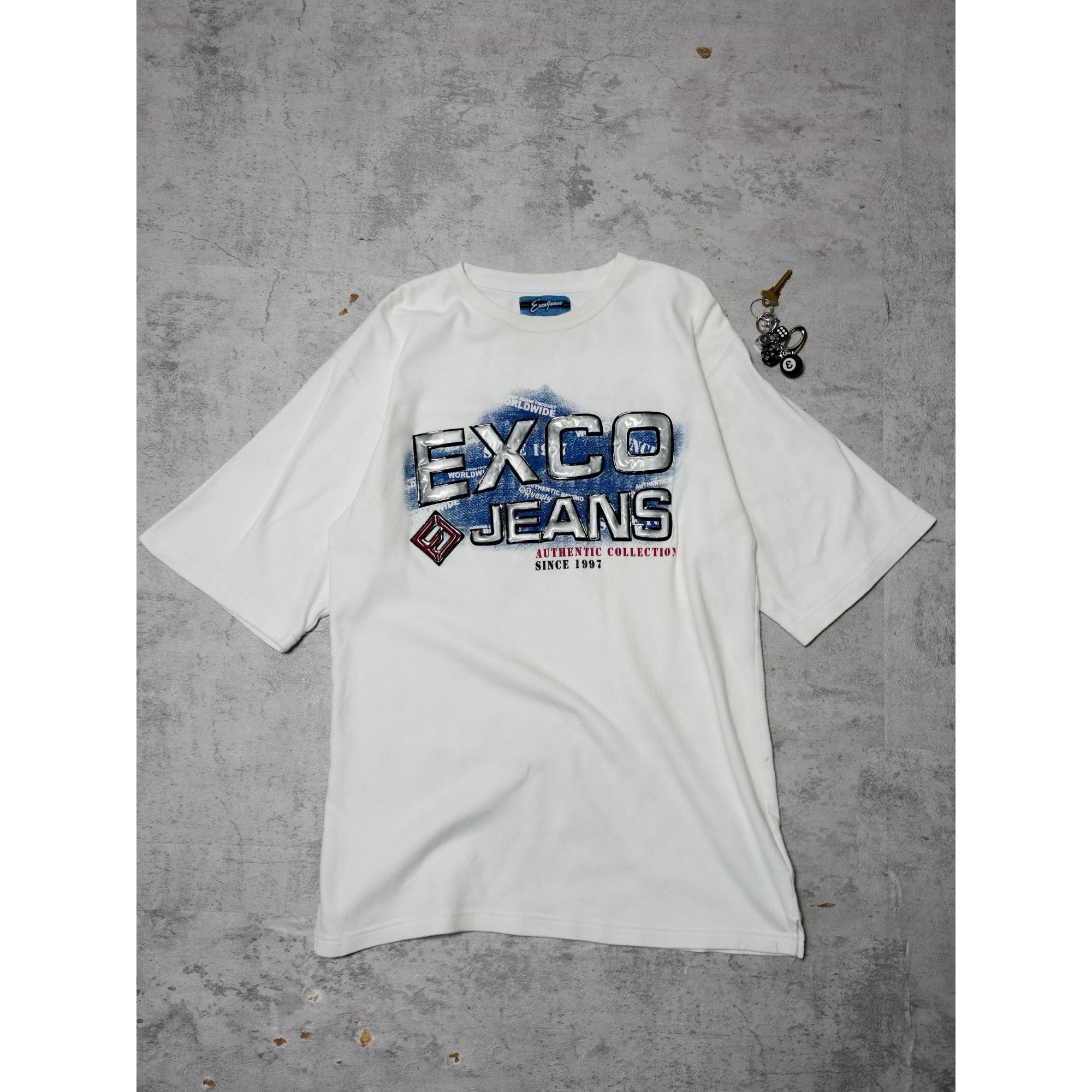 Other Y2K Exco Jeans 3D Graphic T Size US S / EU 44-46 / 1 - 3 Thumbnail