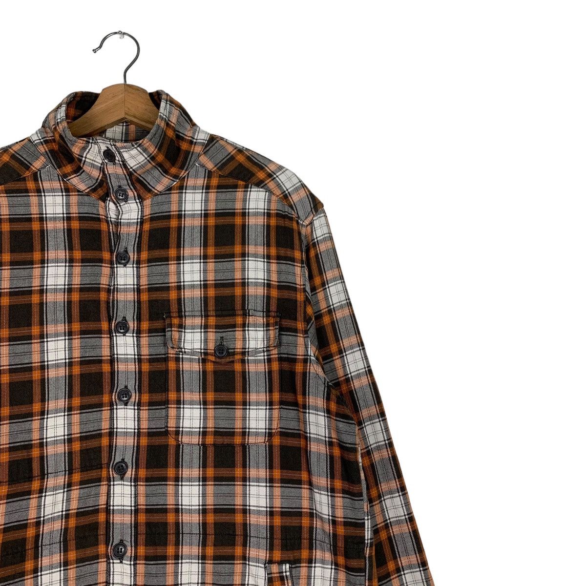 Global Work GLOBAL WORK Checked Plaid Tartan Flannel Jacket #0572-C26 Size US M / EU 48-50 / 2 - 4 Thumbnail