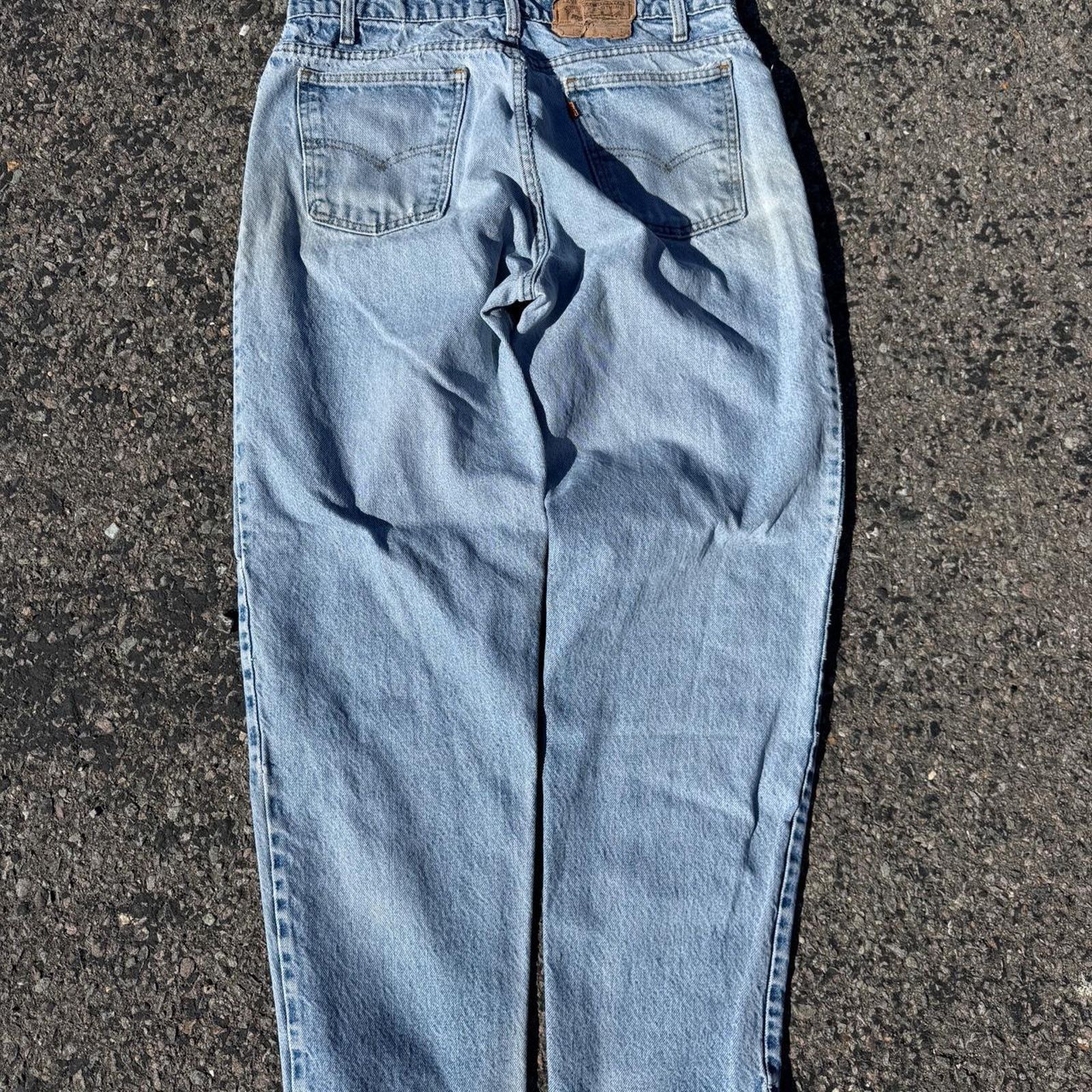 Levi's Vintage 80s Levi’s Orange Tab 550 Jeans – Size 34x30 Size US 34 / EU 50 - 2 Thumbnail