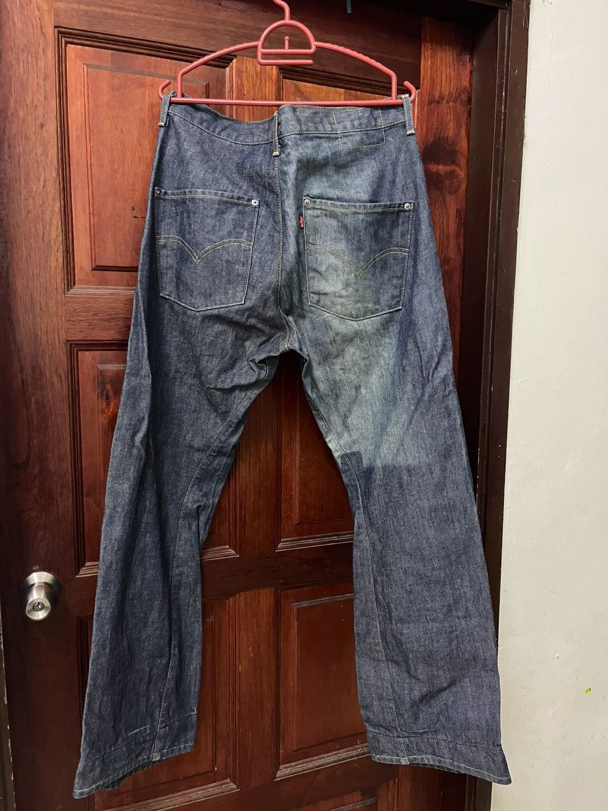 Levi's Vintage Clothing VINTAGE LEVI’S ENGINEERED RELAXED JEANS TWO-TONE ARCHIVE MIJ Size US 34 / EU 50 - 1 Thumbnail