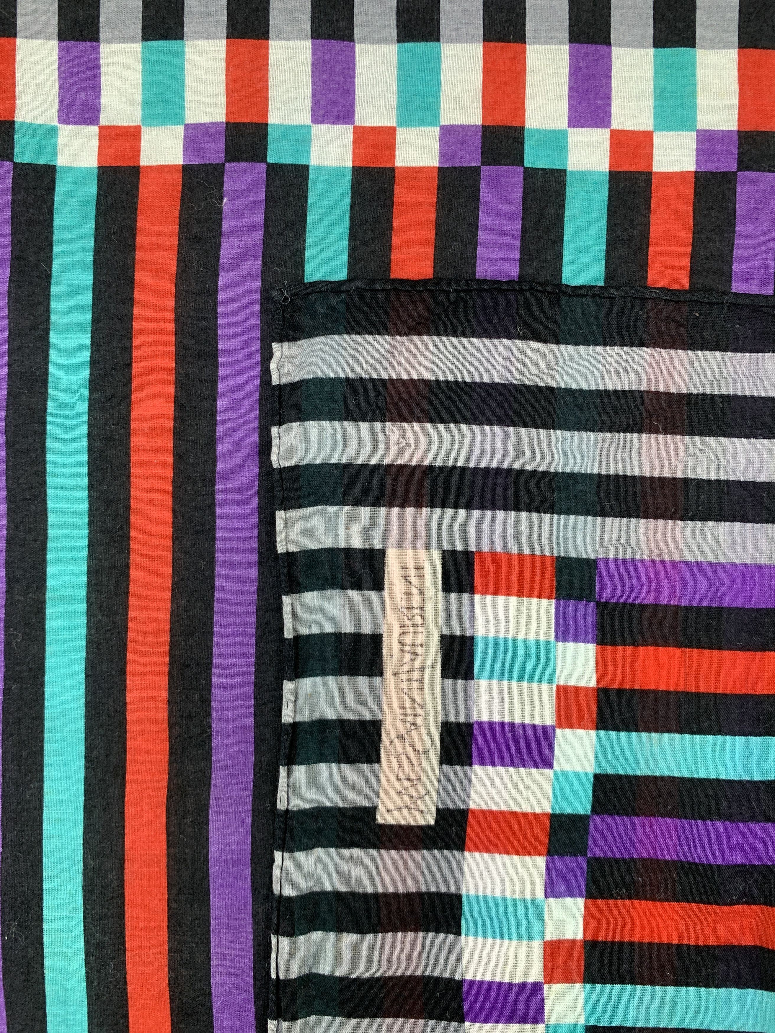 Vintage × Yves Saint Laurent Vintage Yves Saint Laurent Scarf Handkerchief - HKA974 Size ONE SIZE - 10 Thumbnail