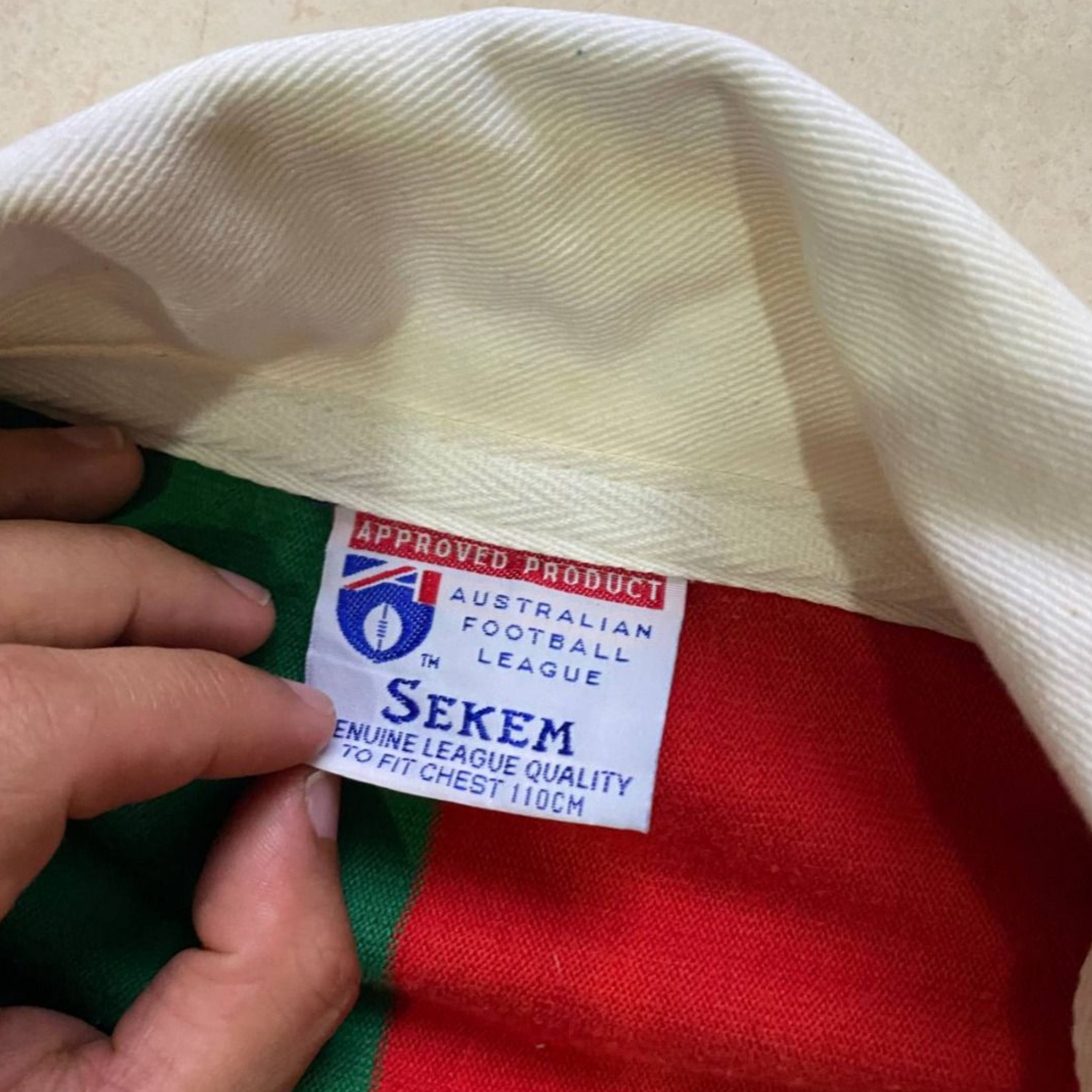 Canterbury of New Zealand vintage rare AFL fremantle dockers freo by sekem Size US XL / EU 56 / 4 - 6 Thumbnail
