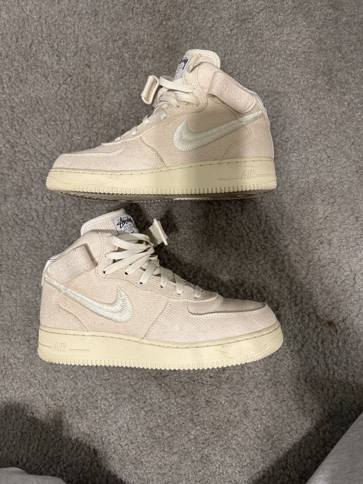 Stussy Air Force 1 Mid Stussy Fossil Size US 8.5 / EU 41-42 - 1 Thumbnail