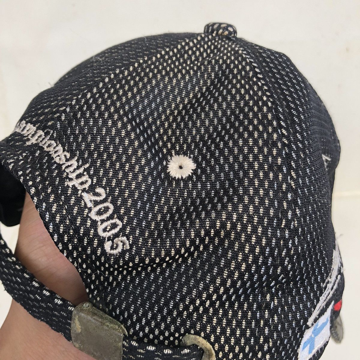 If Six Was Nine × Le Grande Bleu (L.G.B.) × Mercedes-Benz Distressed Rare Mercedez benz x Word Championship 2005 CAP Size ONE SIZE - 8 Thumbnail