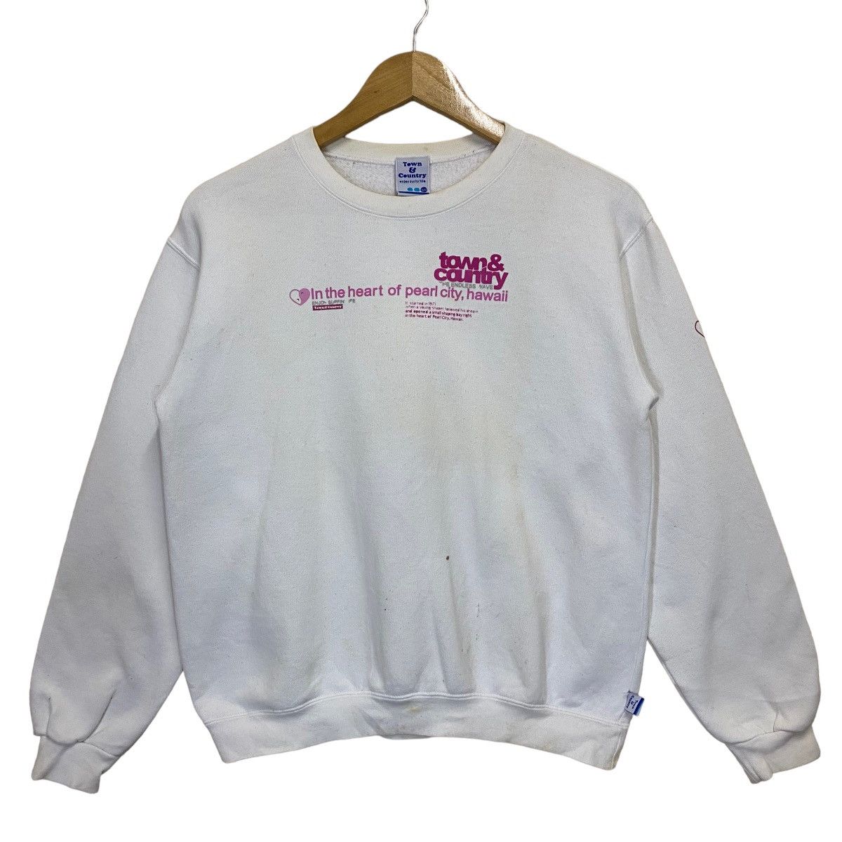 Vintage Vintage T&C Big Logo Crewneck Sweatshirt Size S Size US S / EU 44-46 / 1 - 5 Thumbnail