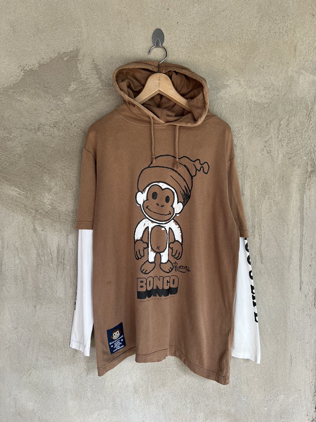 Japanese Brand Japanese Brand Dack Dive Bongo Hip Hop Hoodies Size US M / EU 48-50 / 2 - 2 Thumbnail
