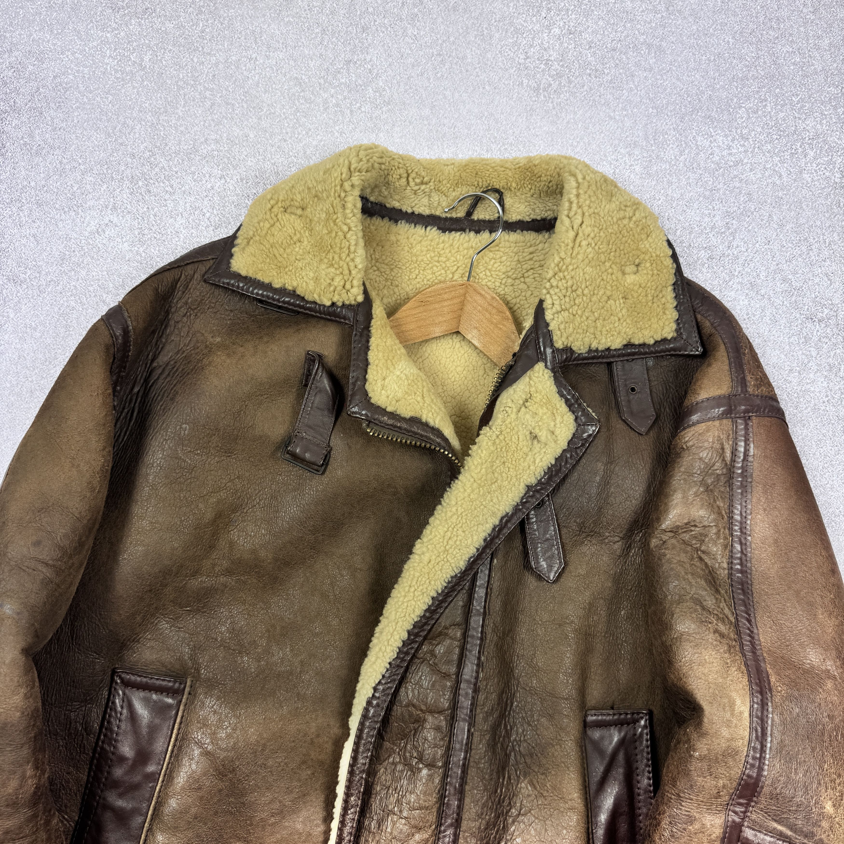 Aviator Nation Vintage Pierre Jacques Aviator Leather Jacket Size L / 52 Size US L / EU 52-54 / 3 - 6 Thumbnail