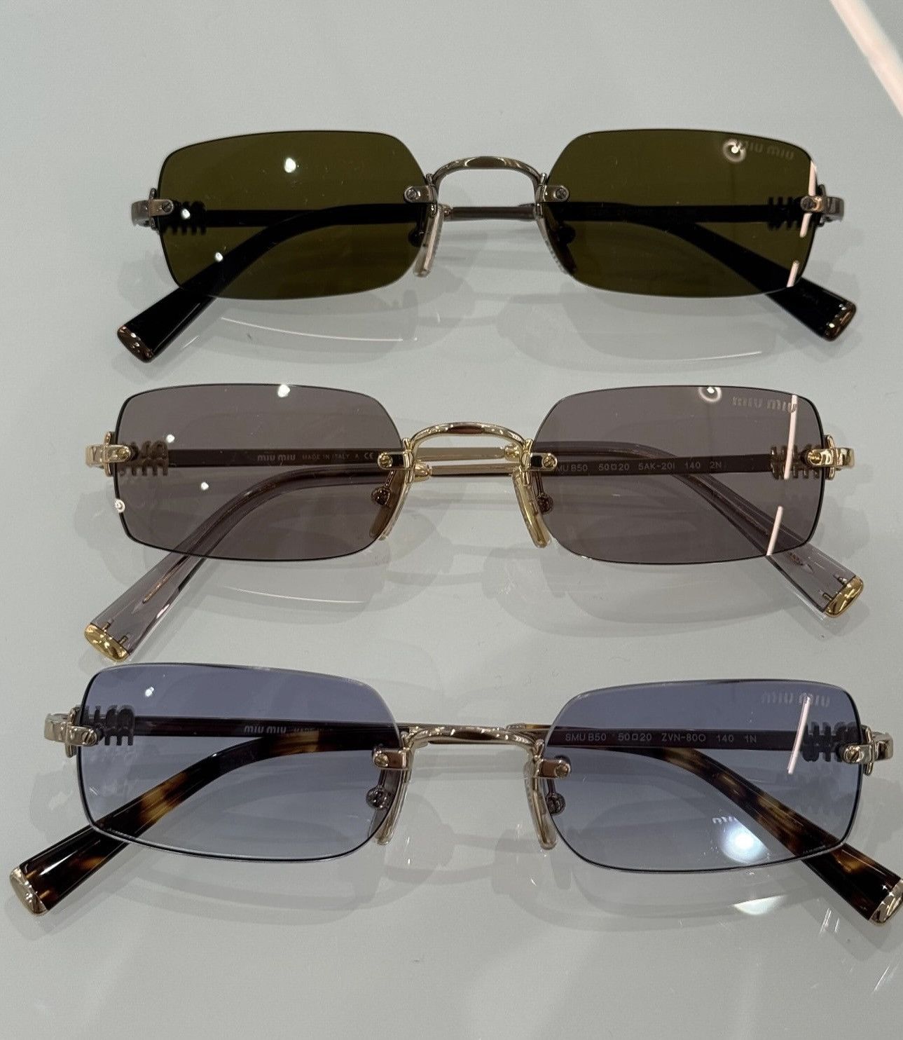 Miu Miu NEW Miu Miu sunglasses MU B50S 26C09Z Size ONE SIZE - 1 Thumbnail