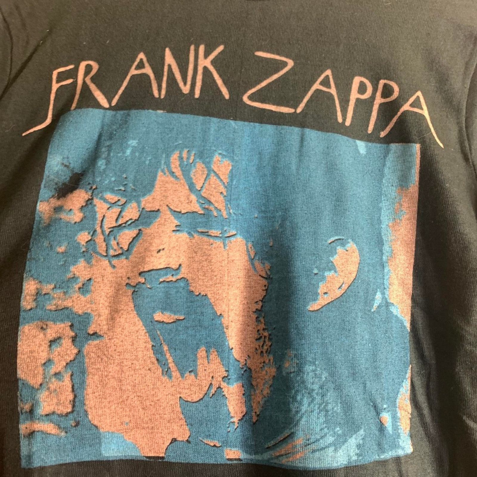 Vintage 80’s FRANK ZAPPA Toilet single stitch long sleeve tee shirt Size US S / EU 44-46 / 1 - 1 Thumbnail