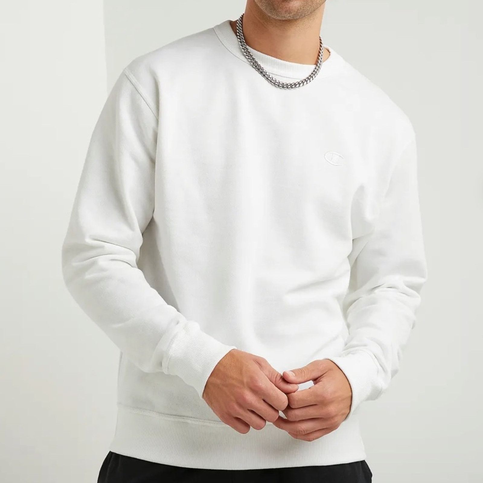 Champion NWOT- Champion Powerblend Fleece Crew - L Size US L / EU 52-54 / 3 - 2 Thumbnail