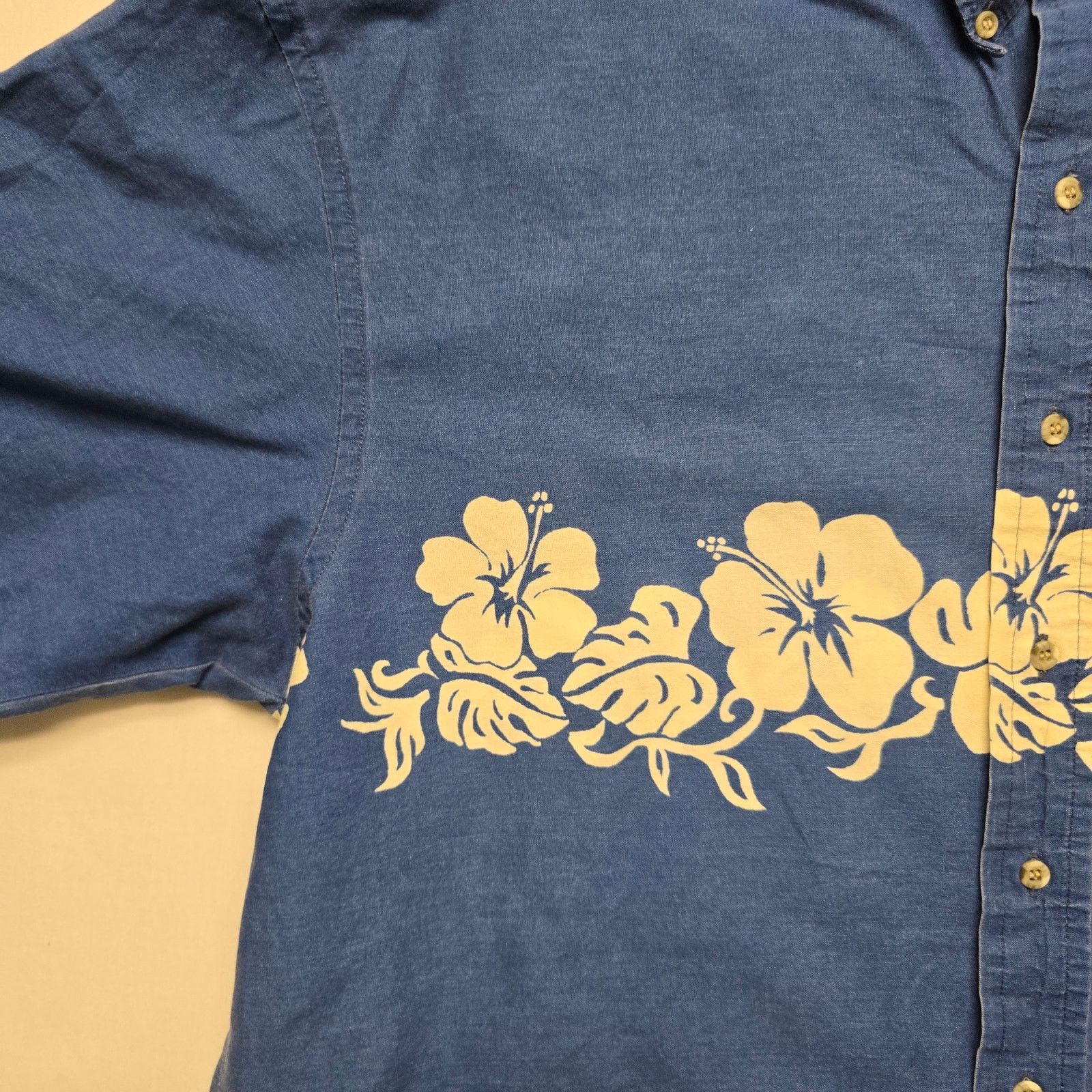 Twenty × Vintage Vintage Hawaii Flower Twenty X Blue XL Tropical Floral Shirt Size US XL / EU 56 / 4 - 4 Thumbnail