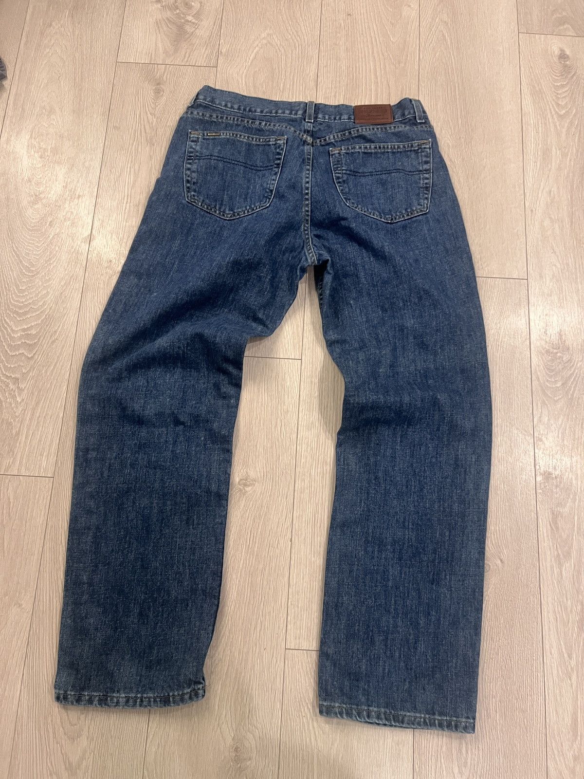 Tommy Hilfiger × Vintage Vintage Tommy Hikfiger Red Label Baggy Denim Y2K 90s 36 Size US 36 / EU 52 - 3 Thumbnail
