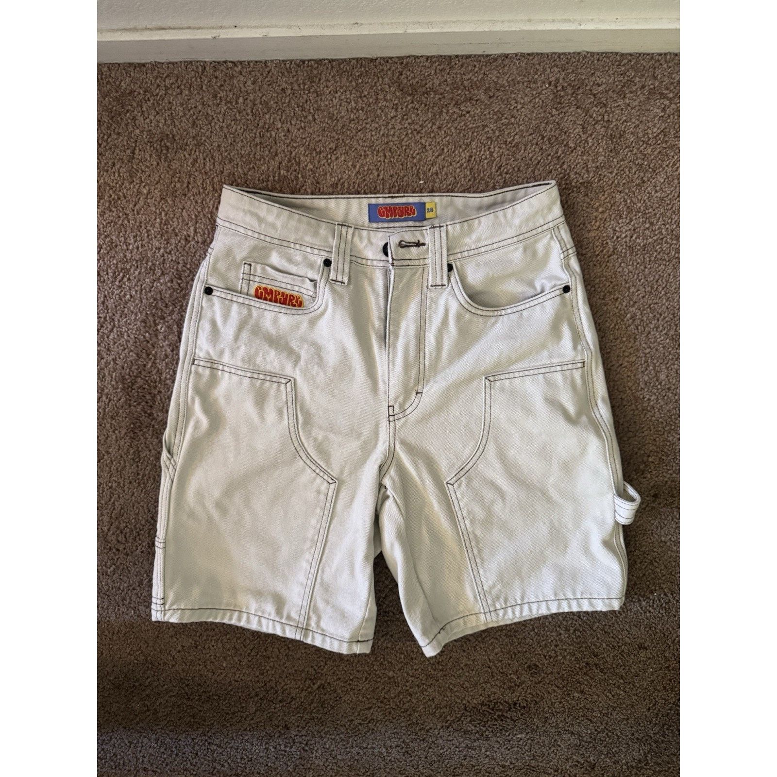 Empyre Empyre Double Knee Carpenter Shorts Mens Size 28 Size US 28 / EU 44 - 1 Thumbnail