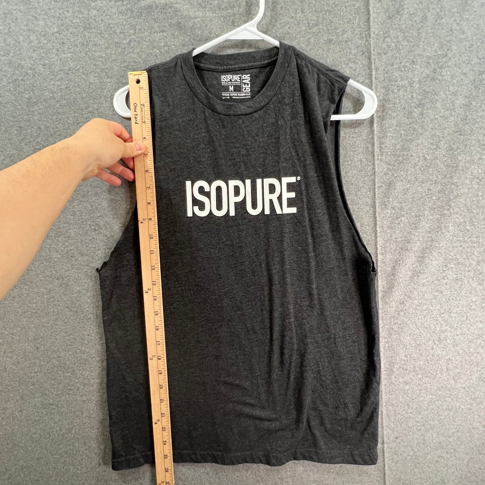 Other ISOPURE Shirt Adult Medium Black Sleeveless Size US M / EU 48-50 / 2 - 4 Thumbnail