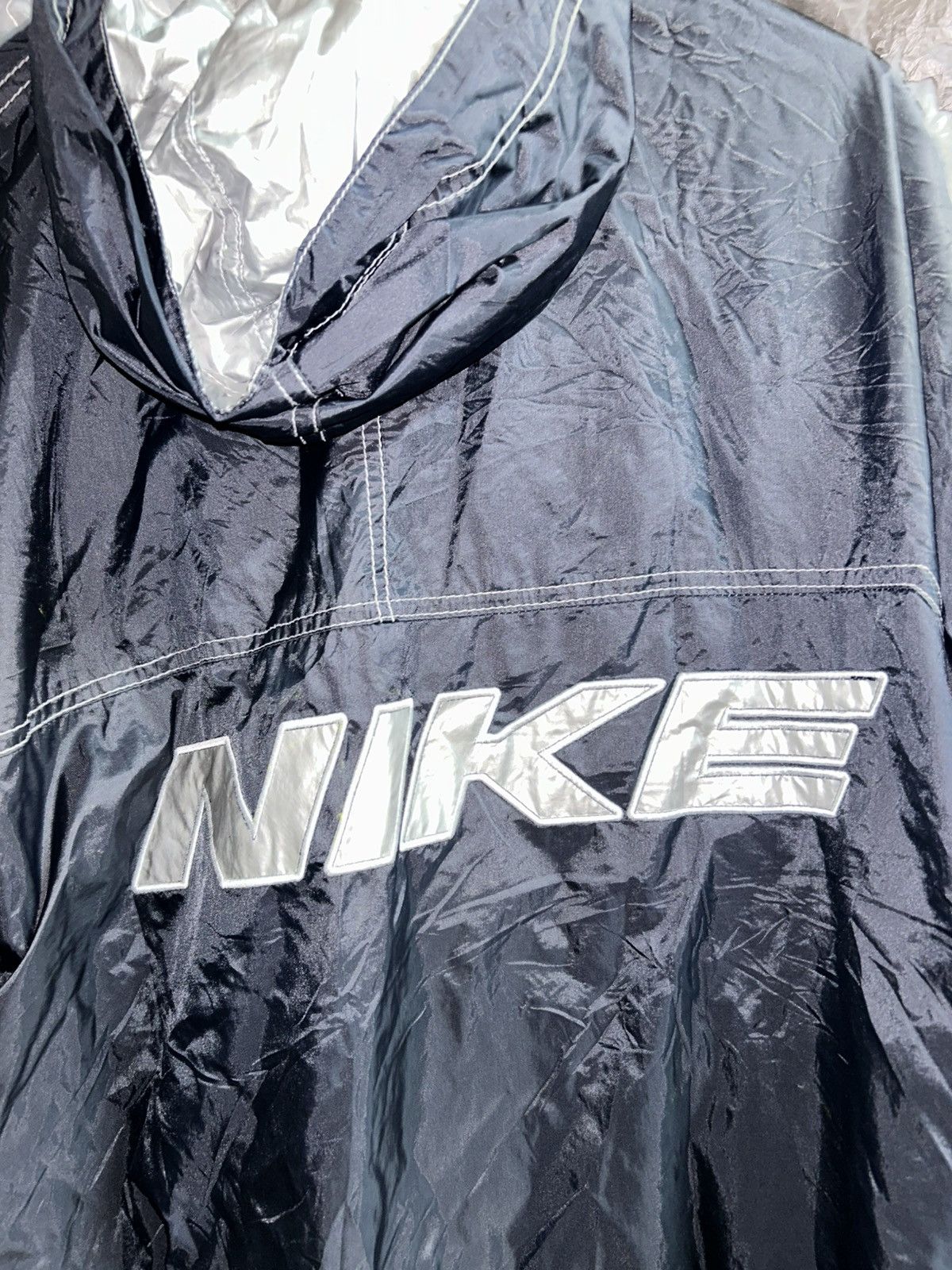 Nike Center Swoosh Halfzipper Windbreaker Jacket Size US M / EU 48-50 / 2 - 10 Thumbnail