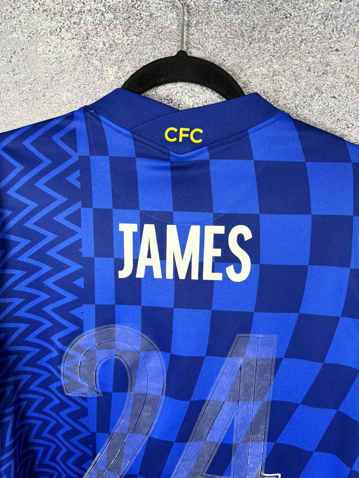 Nike JAMES Chelsea 2021/22 Nike Soccer Jersey Medium Size US M / EU 48-50 / 2 - 10 Thumbnail