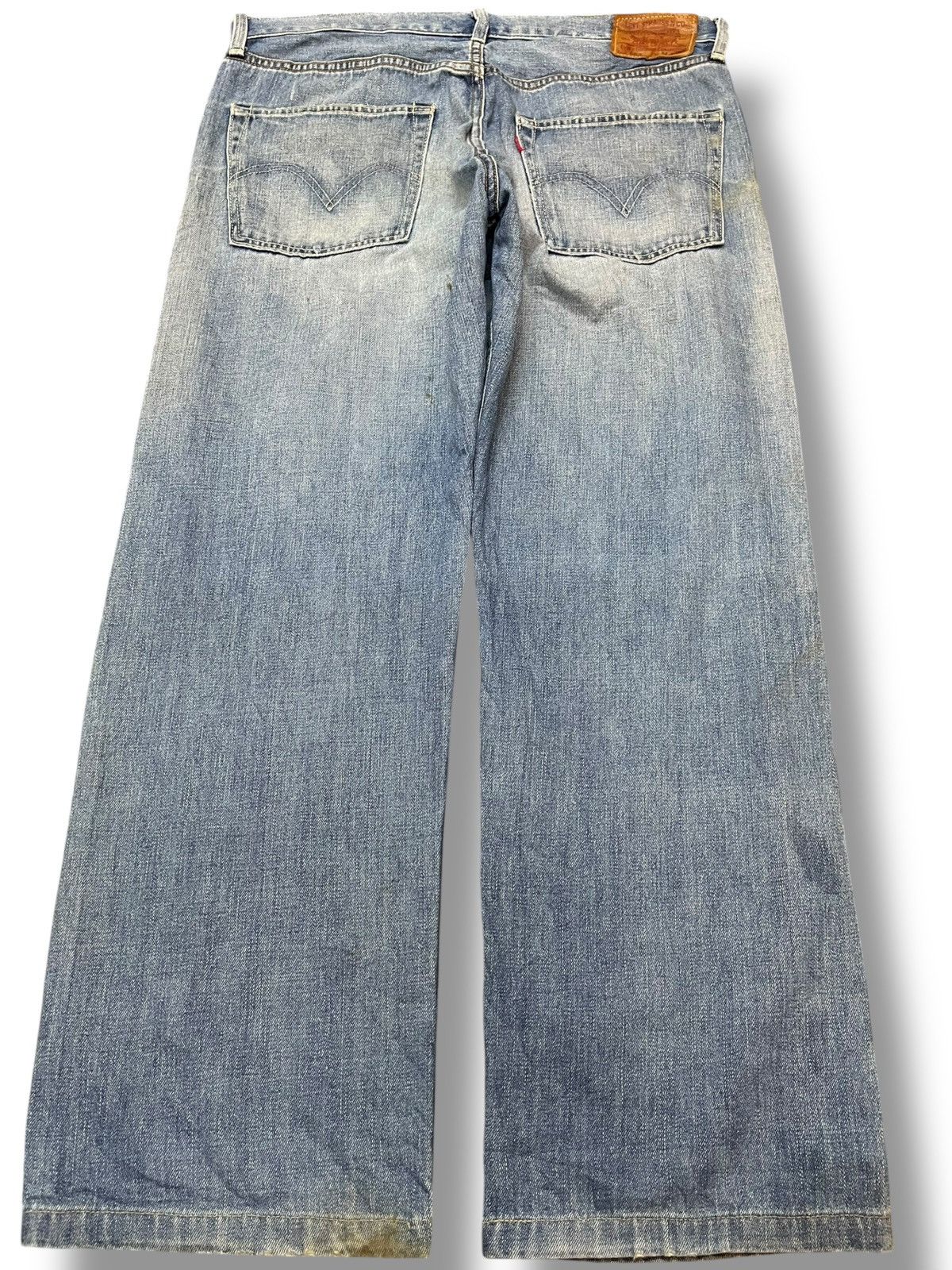 Levi's Vintage Clothing Vintage Levi’s 503 Baggy Straight Loose Distressed Denim Size US 34 / EU 50 - 5 Thumbnail