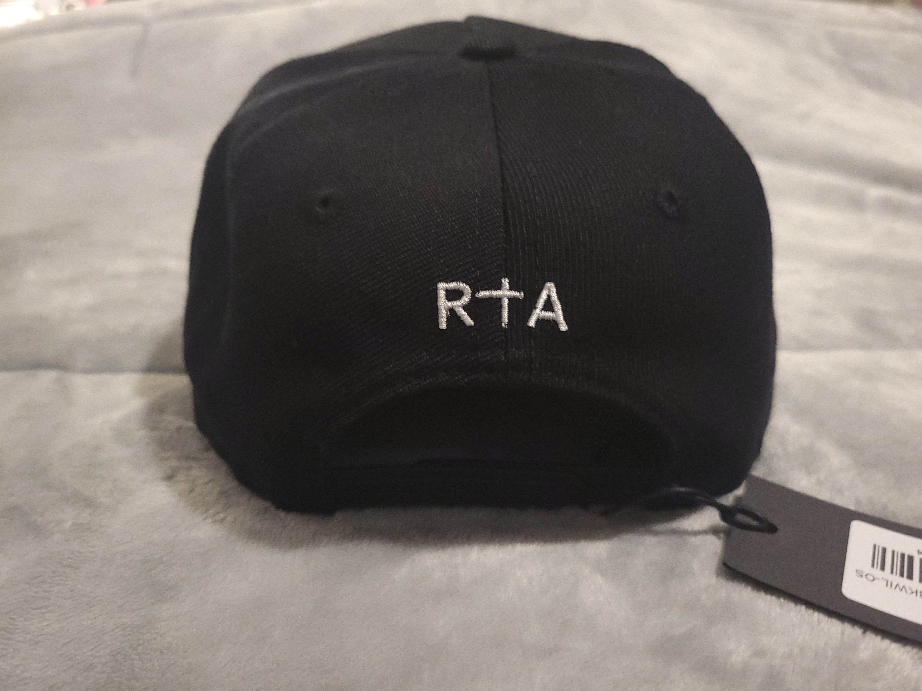 Rta RtA - 'Mars Hat' - Black Snapback Cap - 3D Logo - O/S - BNWT Size ONE SIZE - 4 Thumbnail