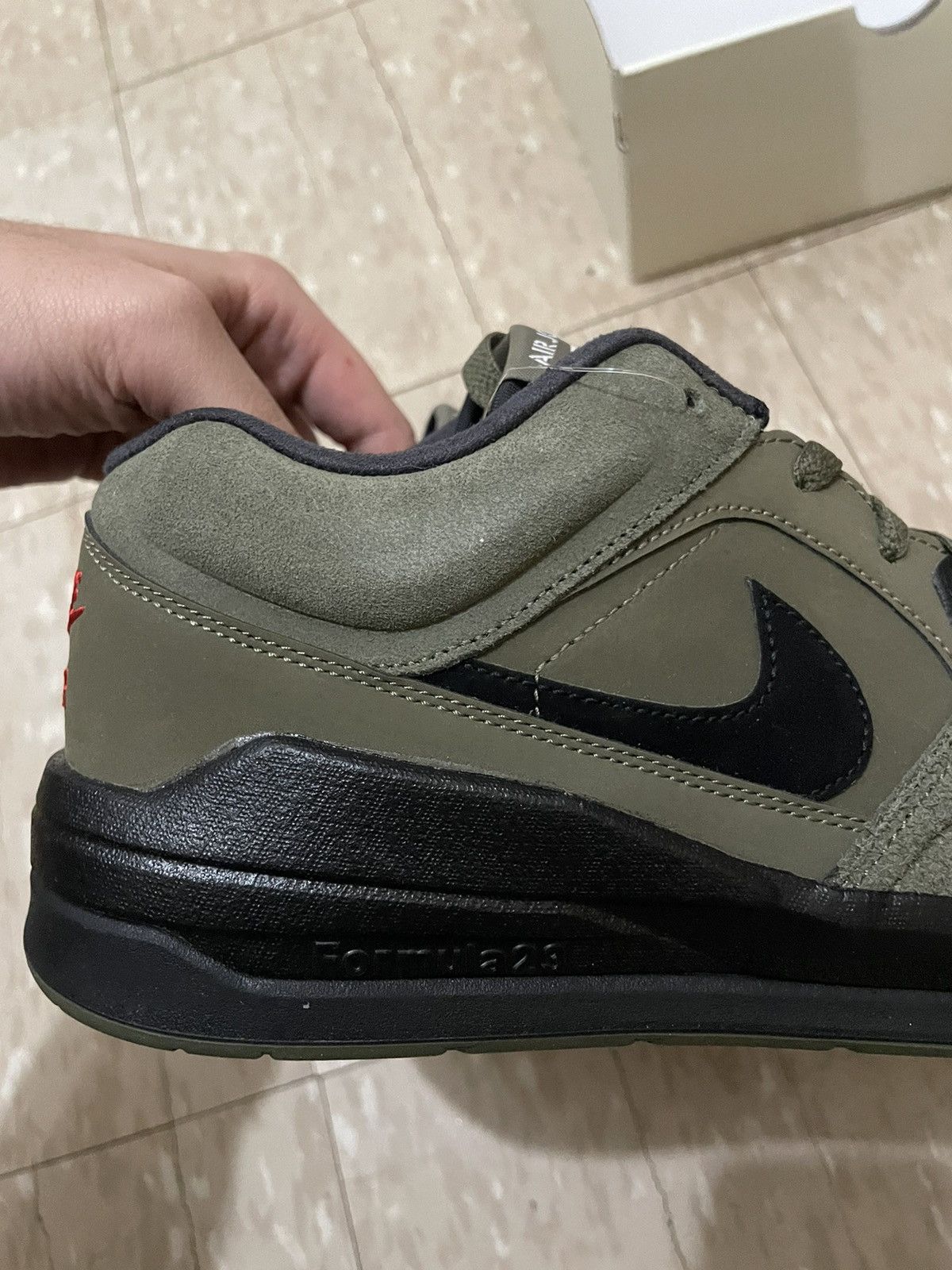 Jordan Brand Size 12 Jordan Stadium Low Olive/Black brand new Size US 12 / EU 45 - 4 Thumbnail
