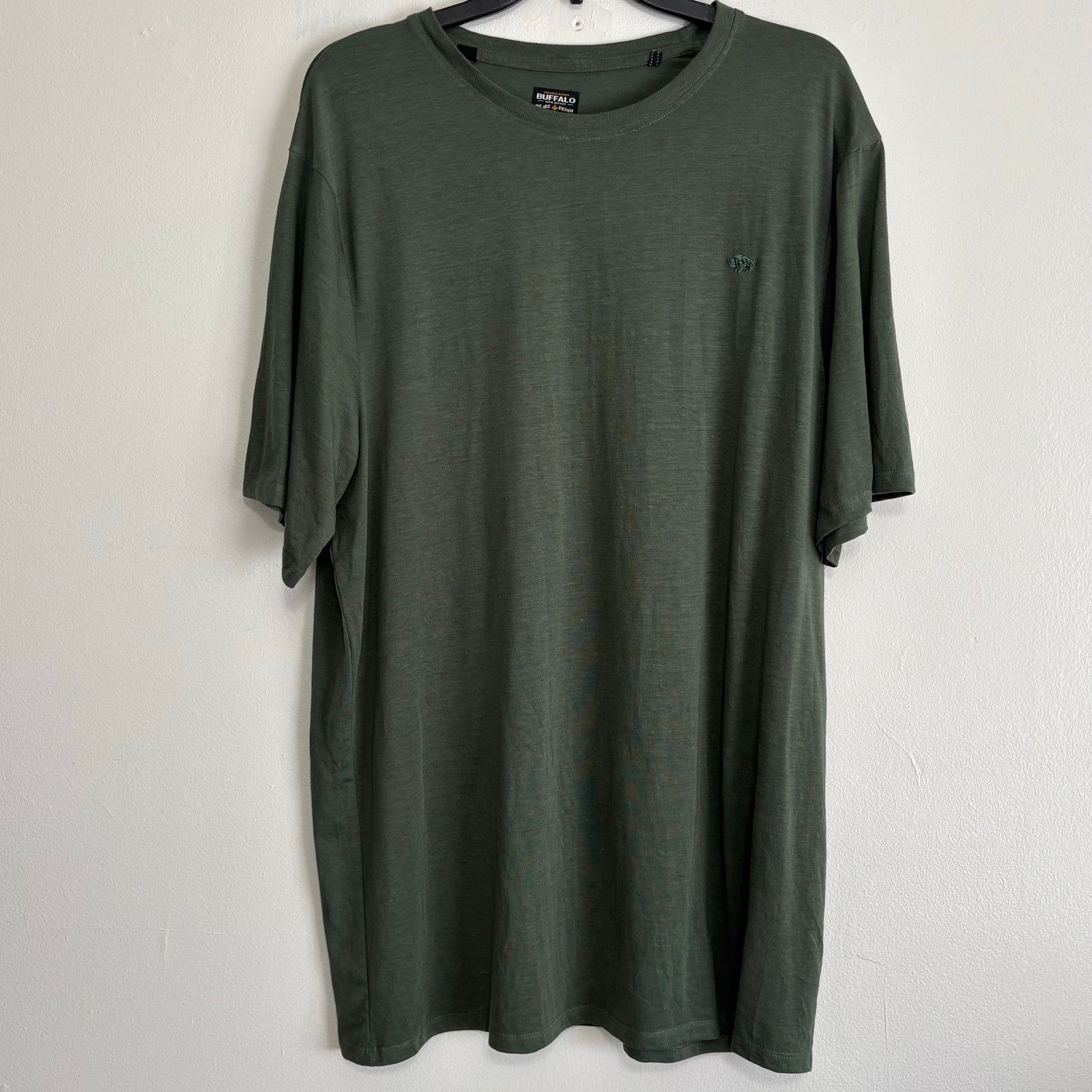 Buffalo David Bitton Buffalo David Bitton Green T-Shirt Size XXL Size US XXL / EU 58 / 5 - 1 Thumbnail