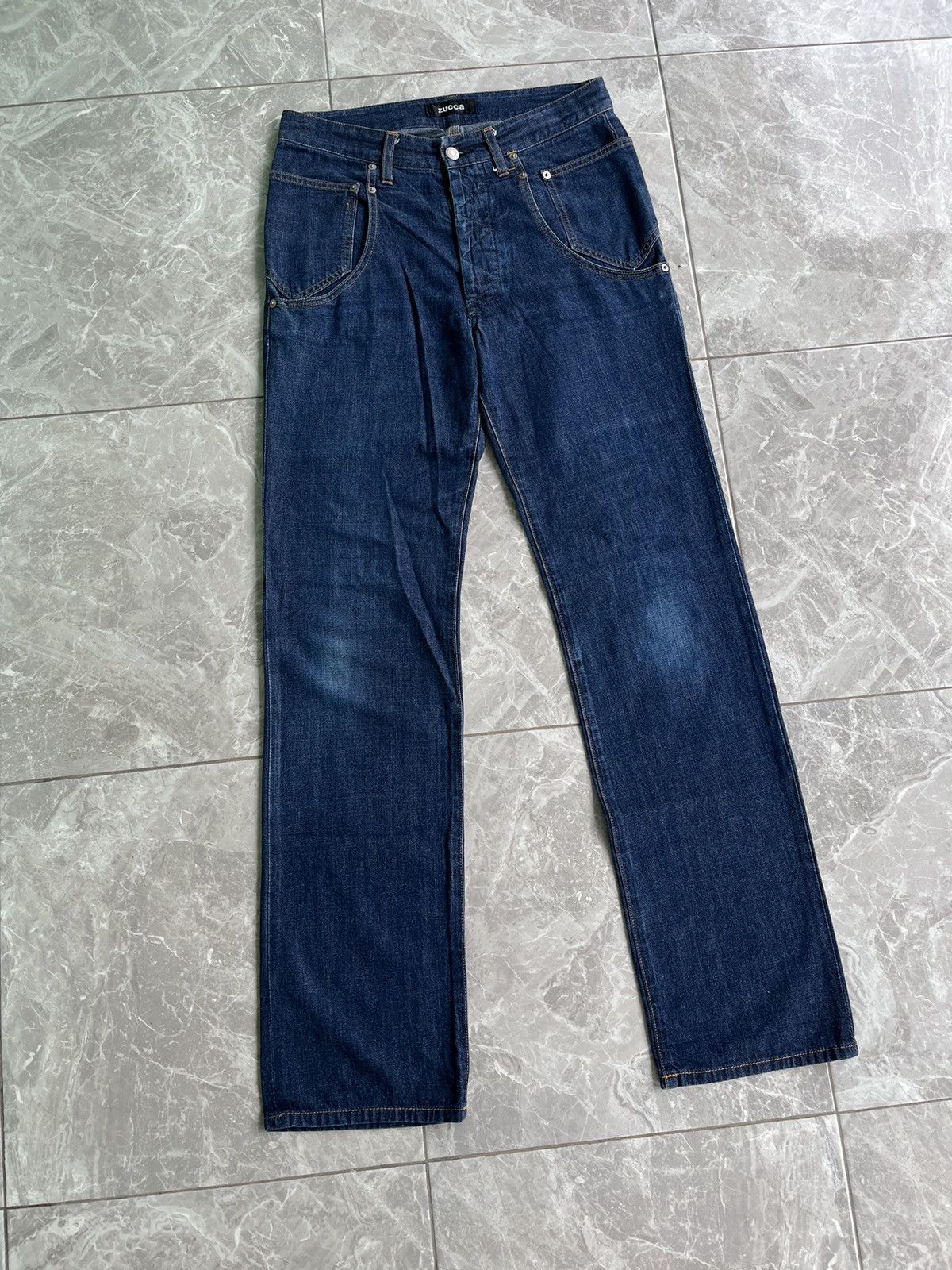Zucca Zucca By Issey Miyake Denim Pants Japanese Brand Size US 29 - 1 Thumbnail