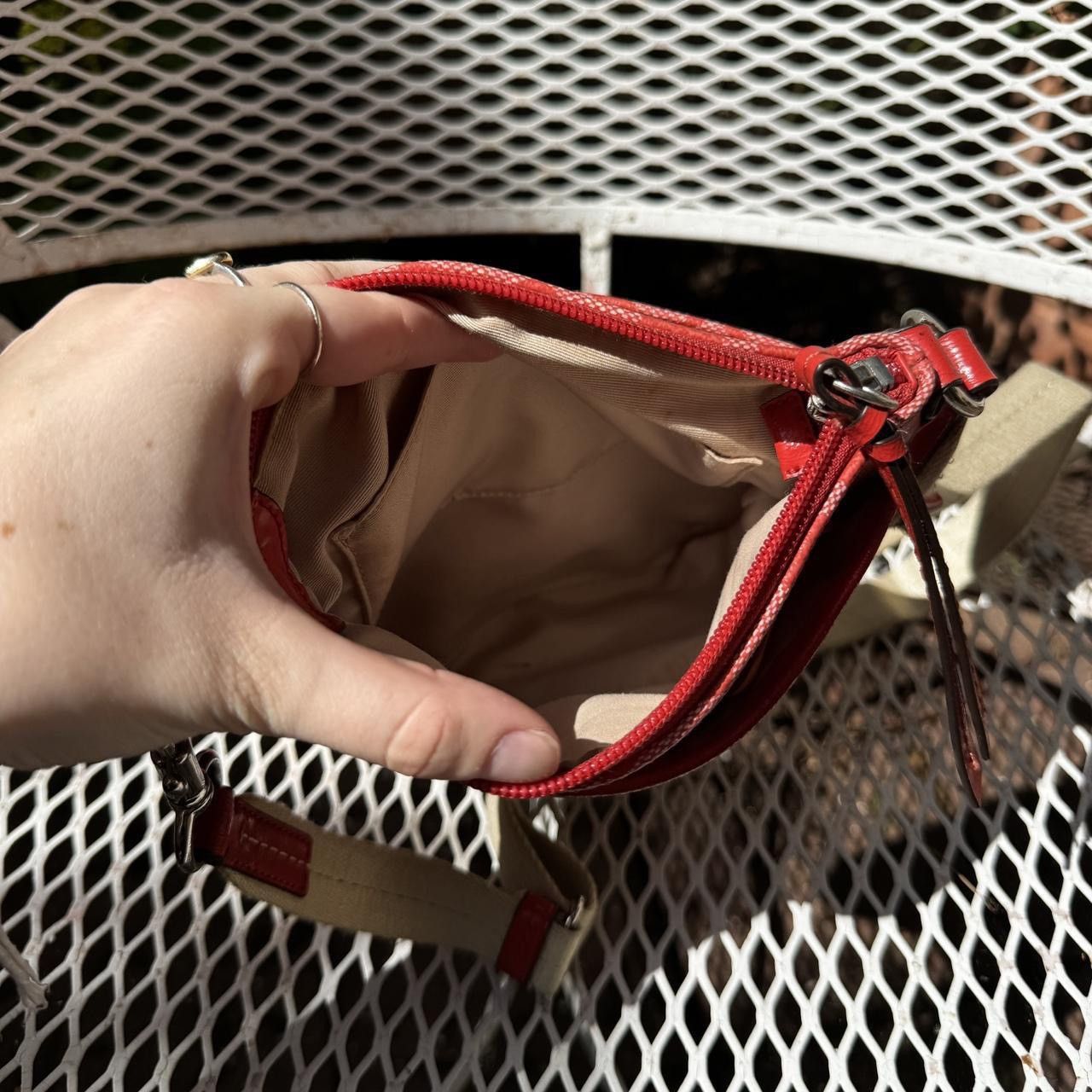 Coach Red Coach Monogramed Crossbody Size ONE SIZE - 6 Thumbnail
