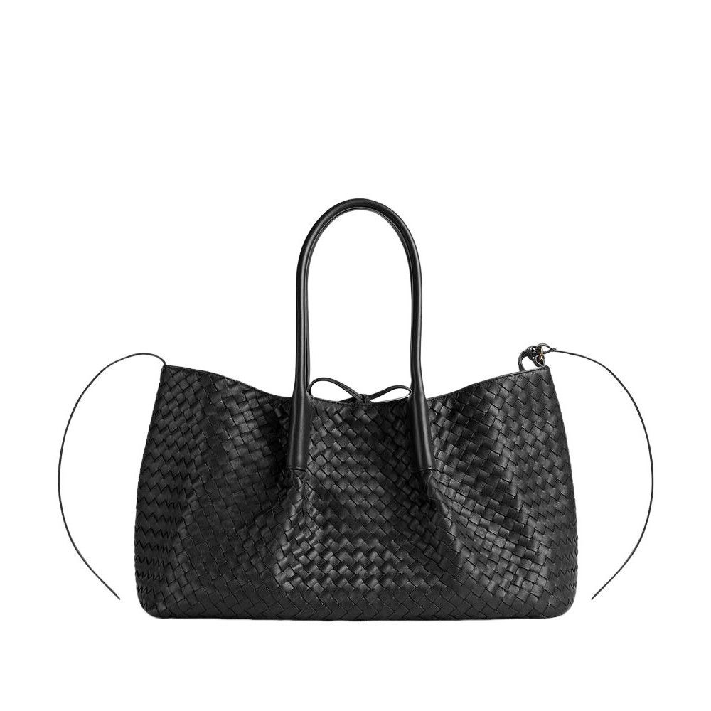 Bottega Veneta BOTTEGA VENETA Pinacoteca Large $4900 Black/Fondant Reversib Size ONE SIZE - 1 Thumbnail