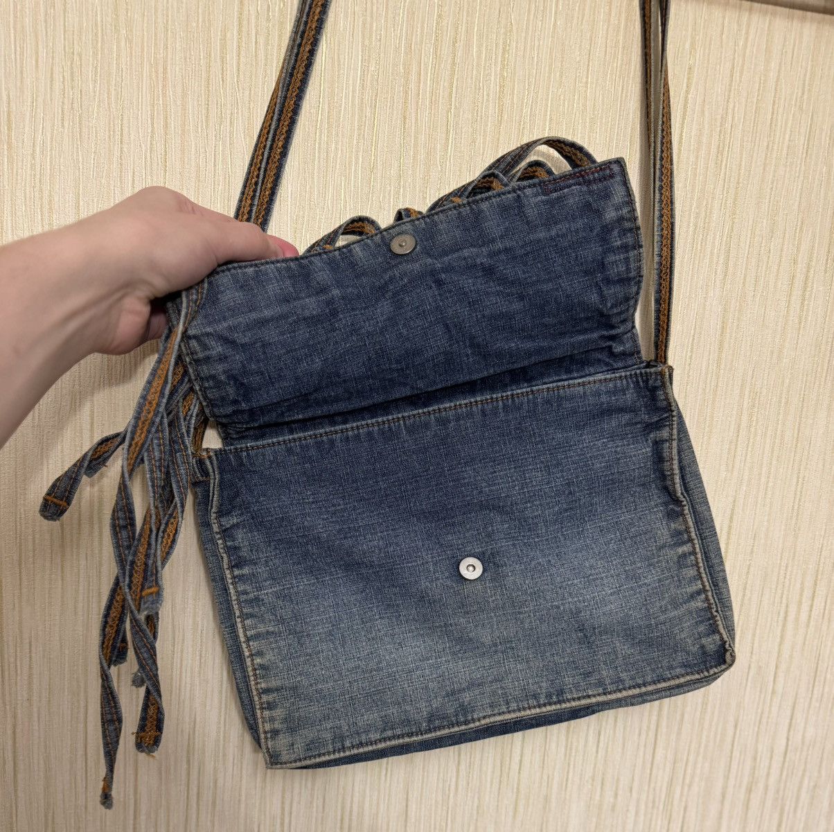 Miss Sixty Miss sixty Vintage Y2K style denim shoulder bag Size ONE SIZE - 11 Thumbnail
