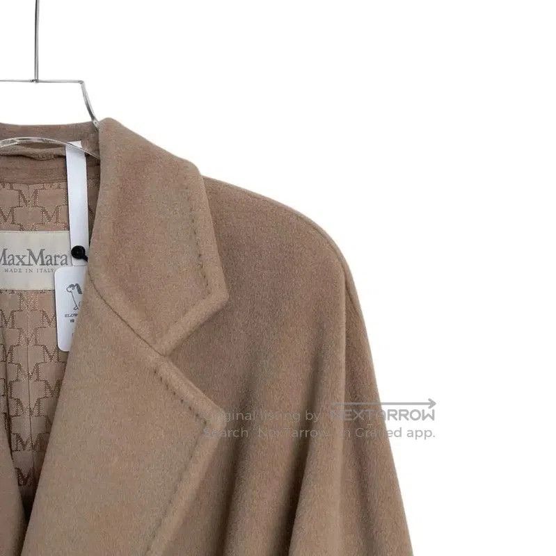 Max Mara MaxMara Camel Wool Women's Overcoat . Size M / US 6-8 / IT 42-44 - 3 Thumbnail