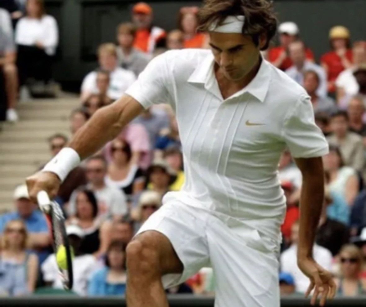 Nike Nike Roger Federer RF TENNIS Shirt Jersey 381368-100 Size US L / EU 52-54 / 3 - 2 Thumbnail