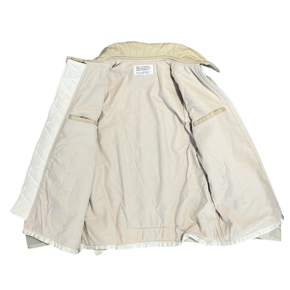 General Research GENERAL RESEARCH 2001A/W COTTON FLIGHT JACKET Size US L / EU 52-54 / 3 - 4 Thumbnail