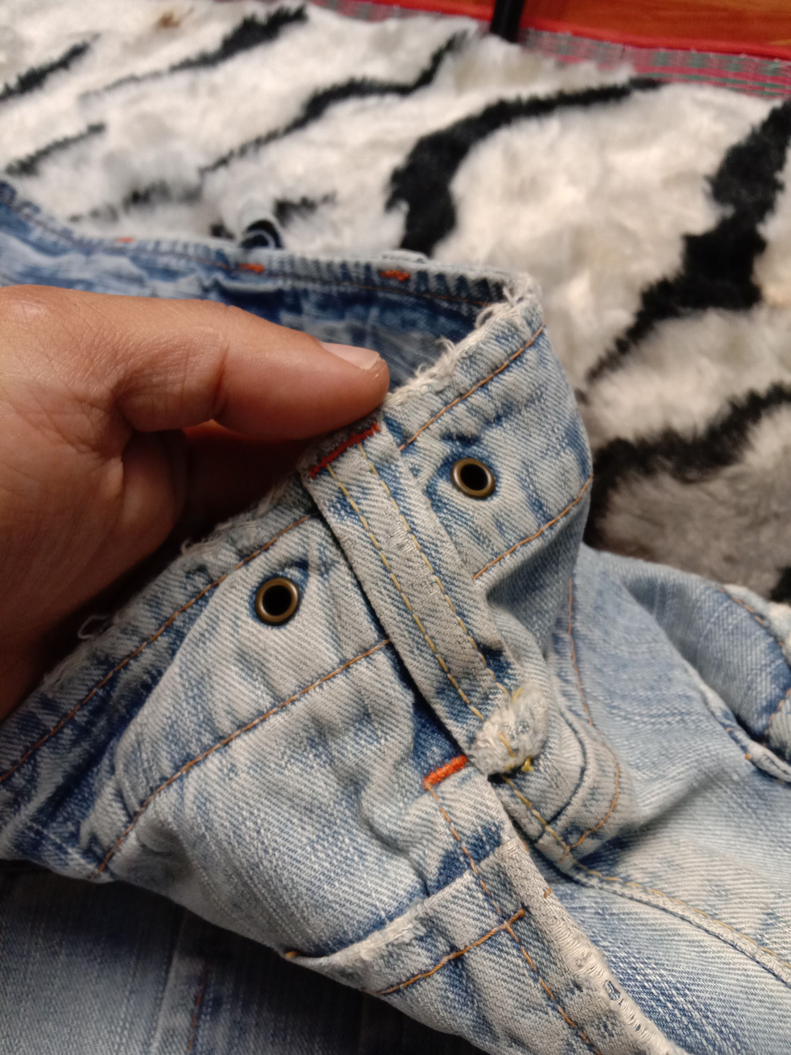 Edwin × Vintage Distressed Jean Edwin Bushpants Size US 30 / EU 46 - 15 Thumbnail