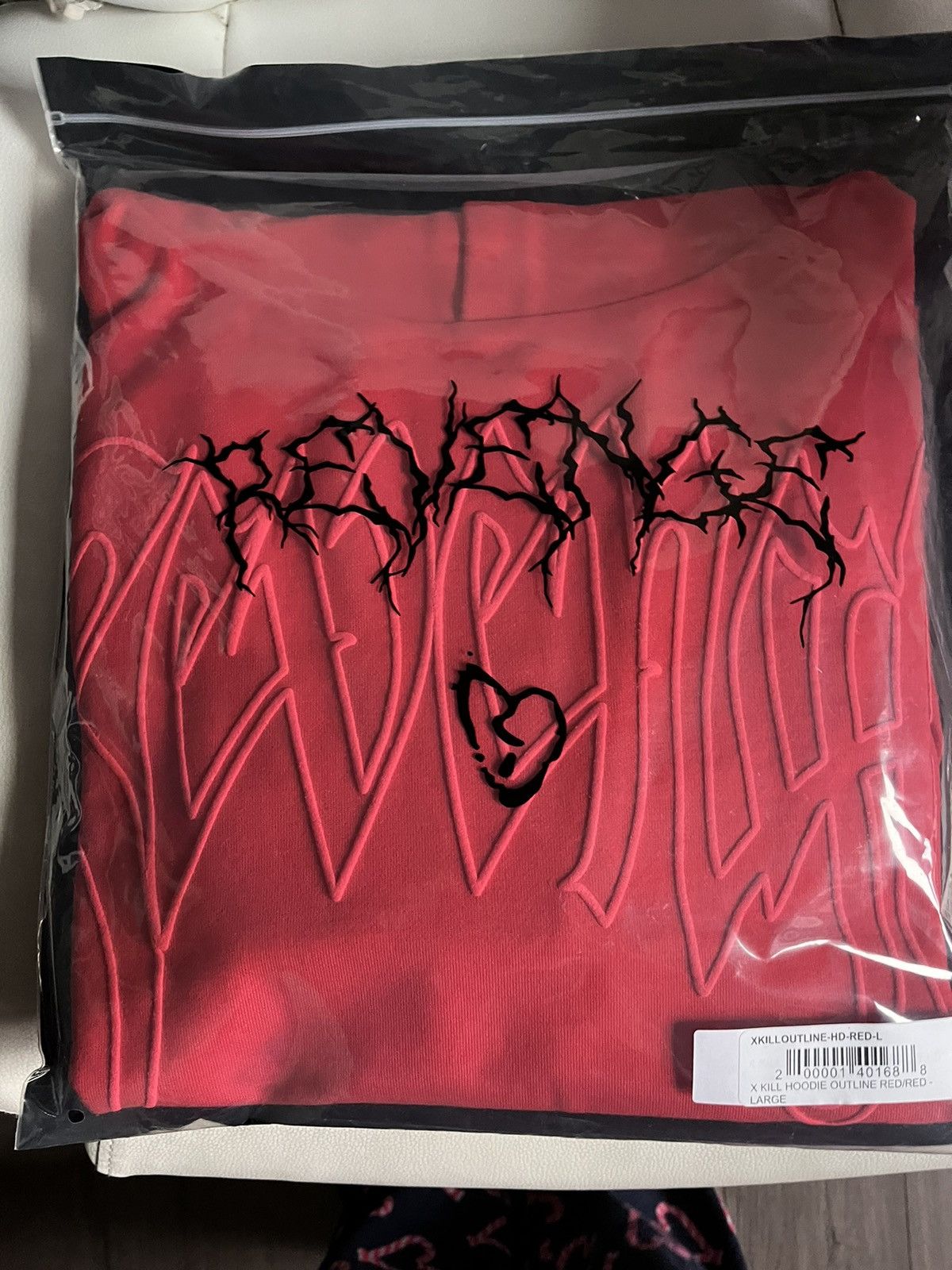 Revenge Red “x kill hoodie”