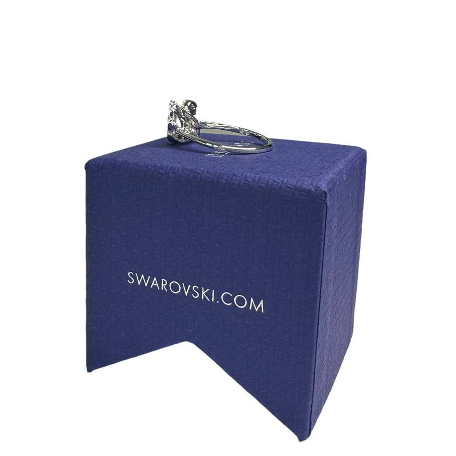 Swarovski Swarovski Dancing Swan ring Swan, White EUR 52 / USA 6 Size ONE SIZE - 3 Thumbnail