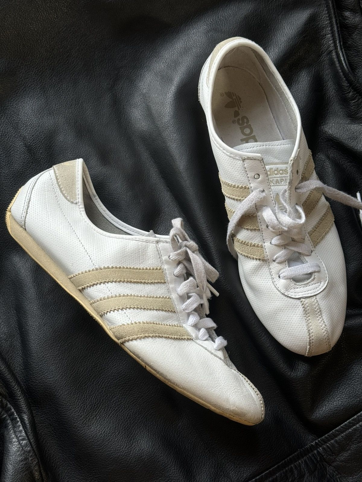 Adidas 2006 Rare Adidas Okapi white Vintage low racing sneaker Size US 8.5 / IT 38.5 - 5 Thumbnail