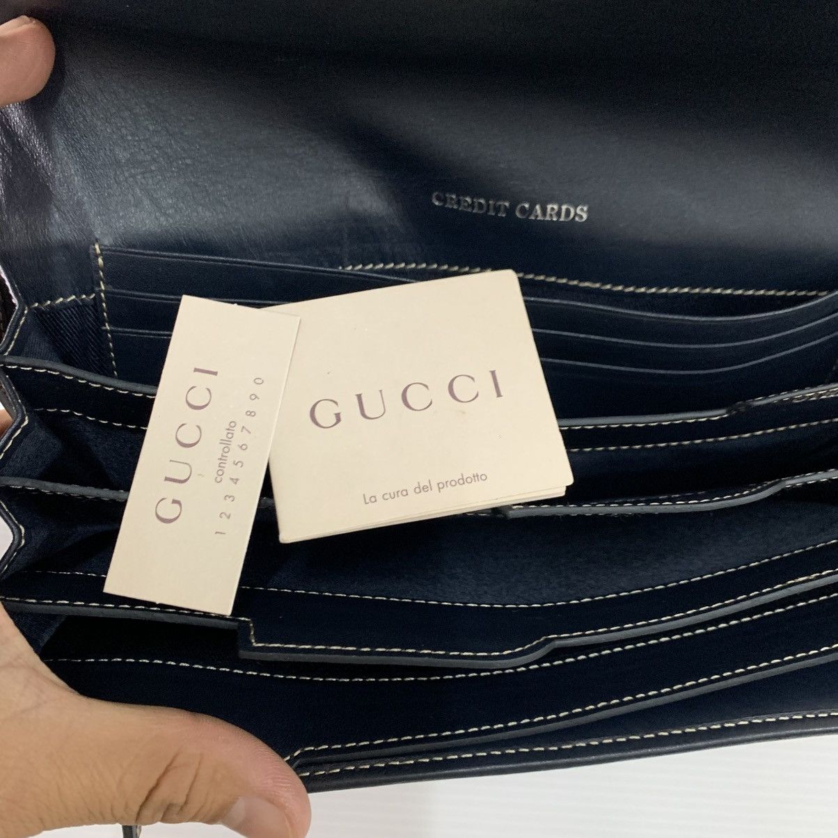 Gucci Gucci GG Monogram Clutch Bag Pre Owned Size ONE SIZE - 12 Thumbnail