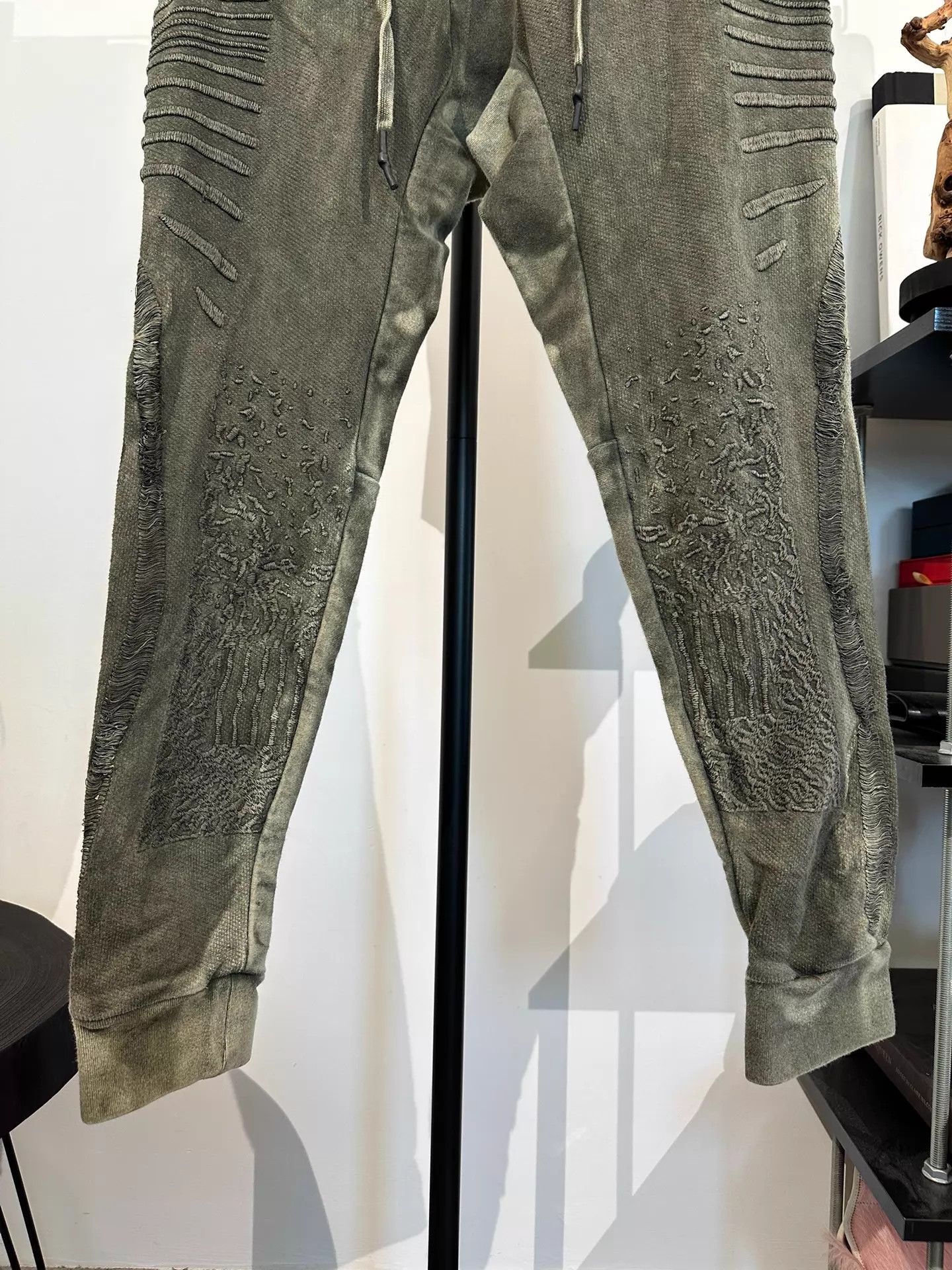 Boris Bidjan Saberi BBS P13 dropped crotch sweatpants S Size US 29 - 4 Thumbnail