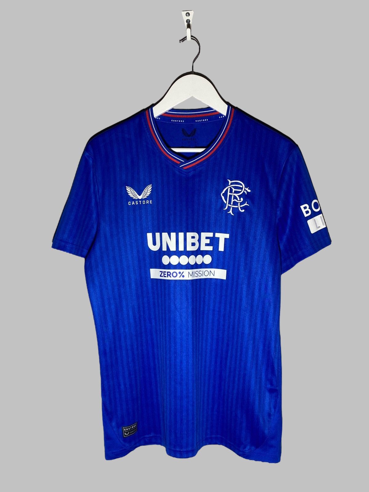 Castore Rangers FC 2023 2024 Home Football Shirt