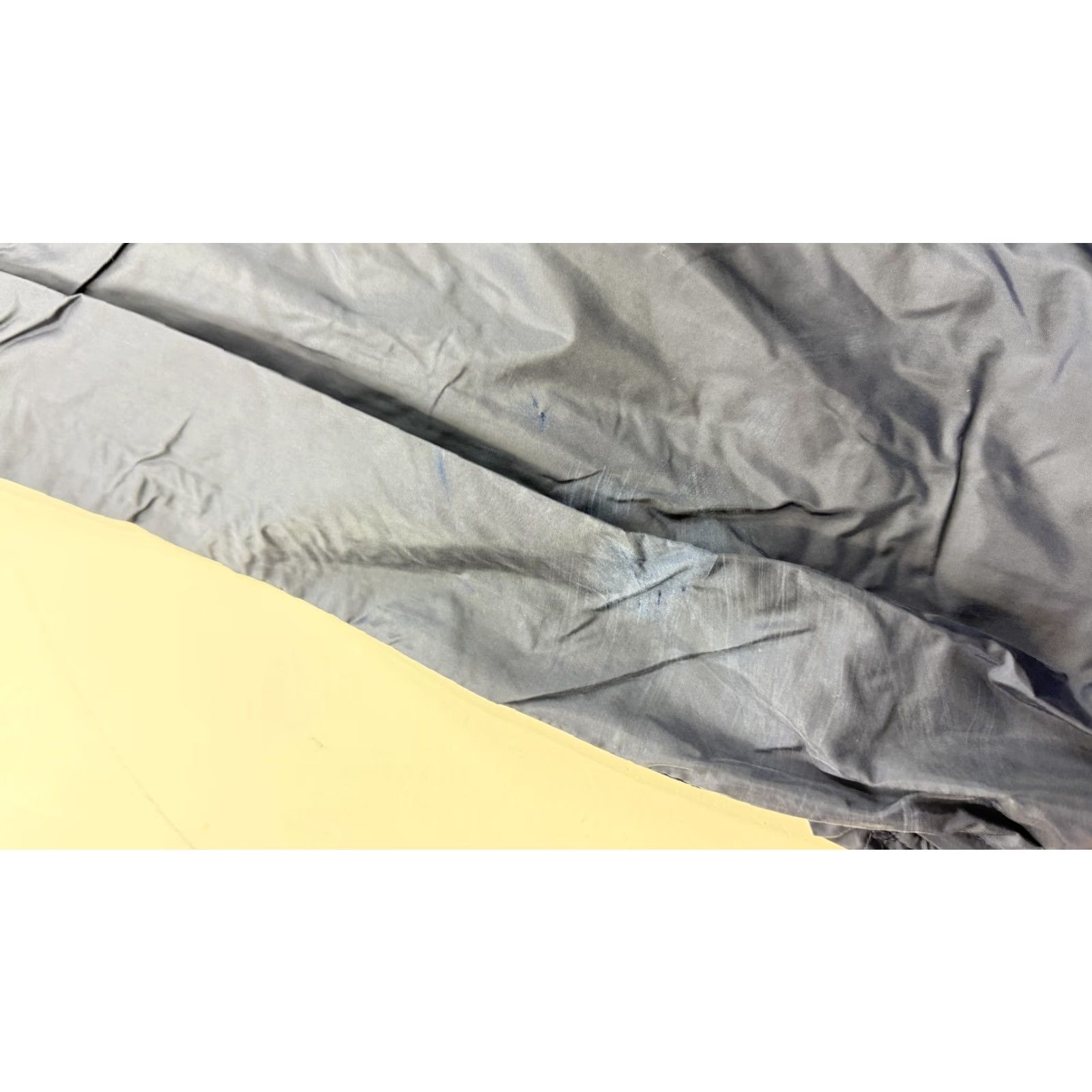 Nike VINTAGE Nike Track Pants Mens M Blue Windbreaker Elastic Cuffs Zip Pockets Running & Jogging Gym & Training Walking Size US 31 - 5 Thumbnail