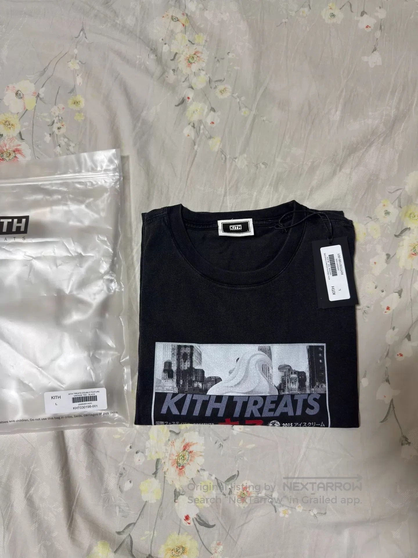Kith KITH 25SS Limited Washed Distressed Graphic Tee. Size US L / EU 52-54 / 3 - 3 Thumbnail