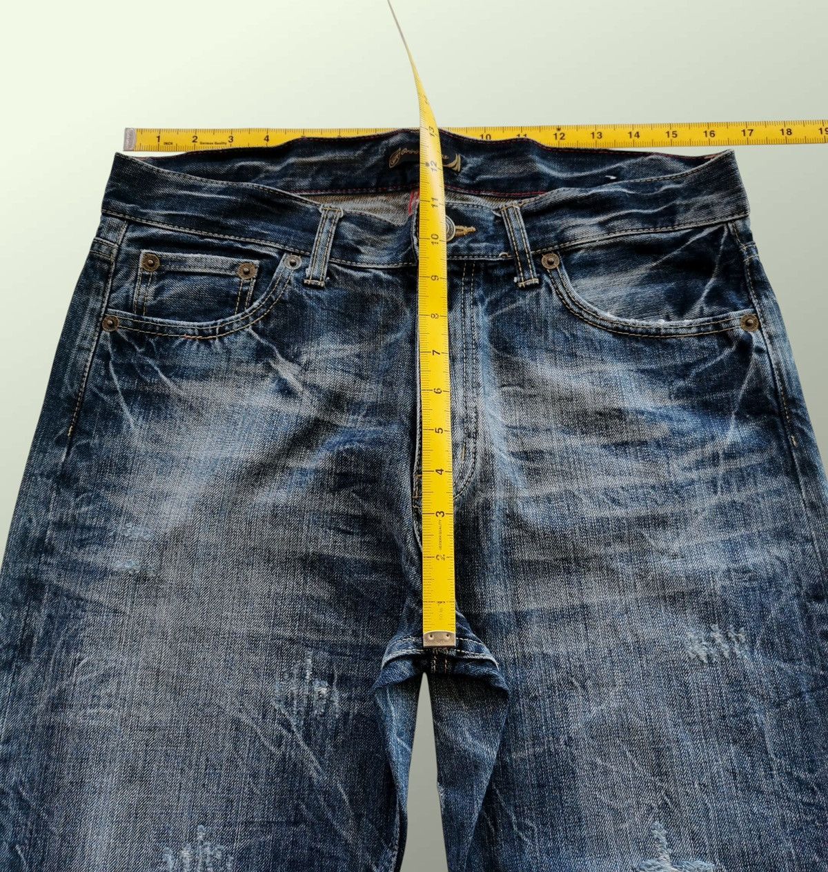 Japanese Brand Oririns Spirits Flare Denim Jeans Size US 33 - 10 Thumbnail