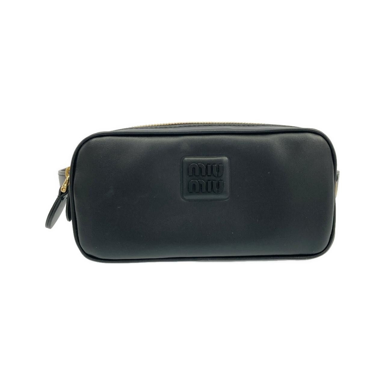 Miu Miu Miu Miu Miu Miu SOFT CALF Waist Bag Leather Belt Bag DNP104 DUTY FREE for USA Size ONE SIZE - 1 Thumbnail