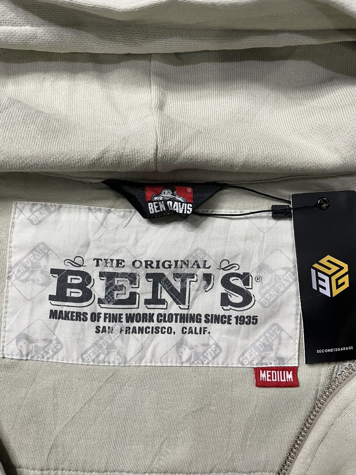 Ben Davis × Vintage Vintage Ben Davis Hoodie Big Logo Size US M / EU 48-50 / 2 - 4 Thumbnail