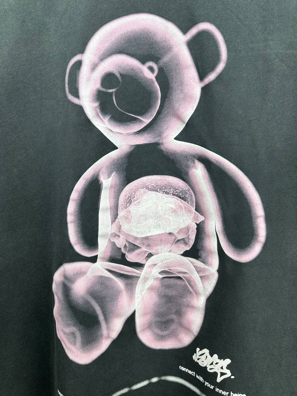 Eytys Eytys Ferris X-Ray Teddy Bear Graphic Tee Mock Neck Black Size US S / EU 44-46 / 1 - 9 Thumbnail